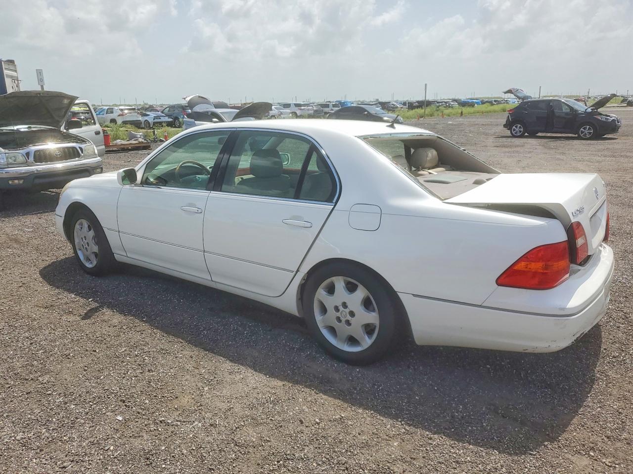 2002 Lexus Ls 430 Белый vin: JTHBN30F520064133