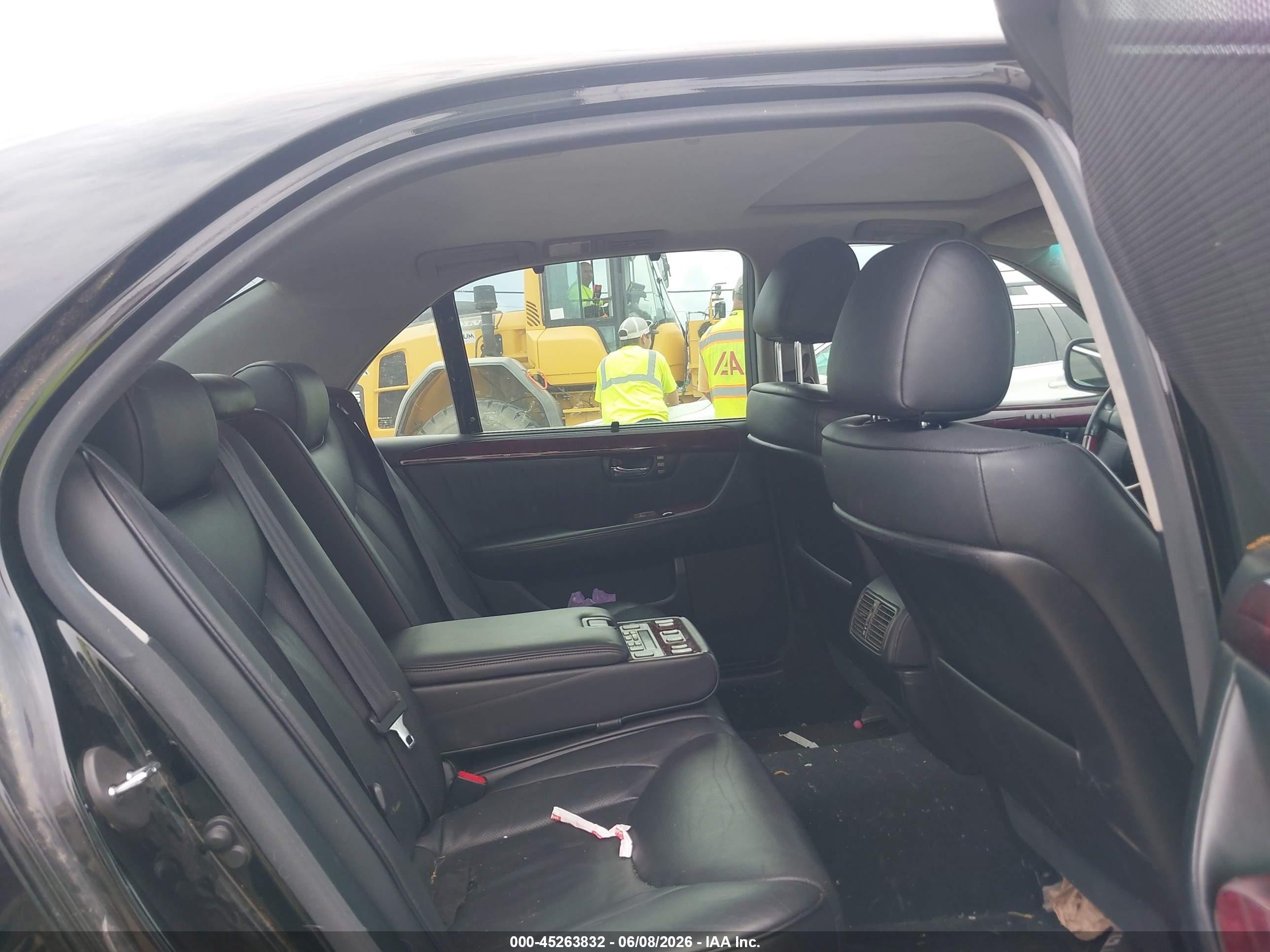2002 Lexus Ls 430   Black vin: JTHBN30F520065895