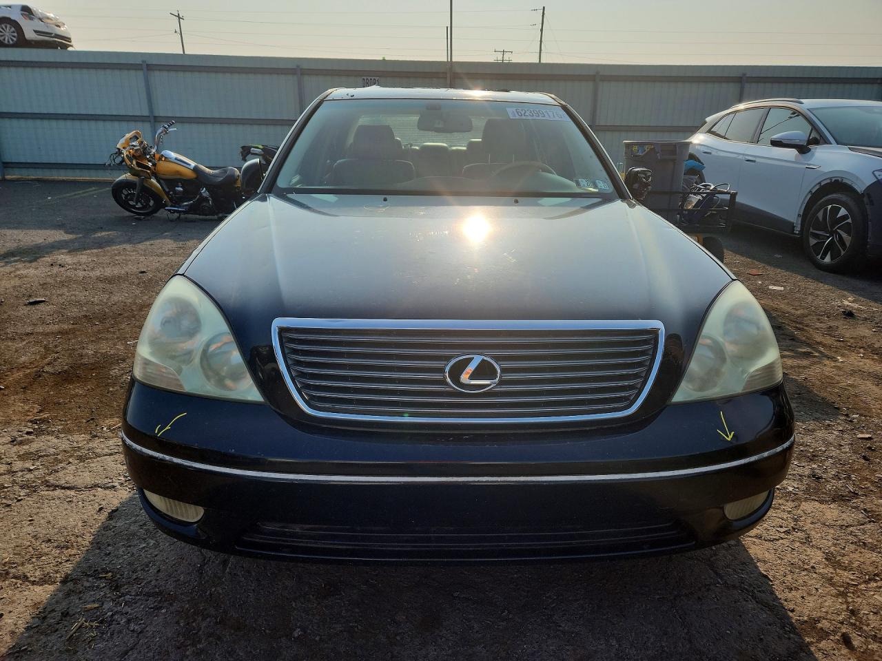 2002 Lexus Ls 430 Черный vin: JTHBN30F520088030