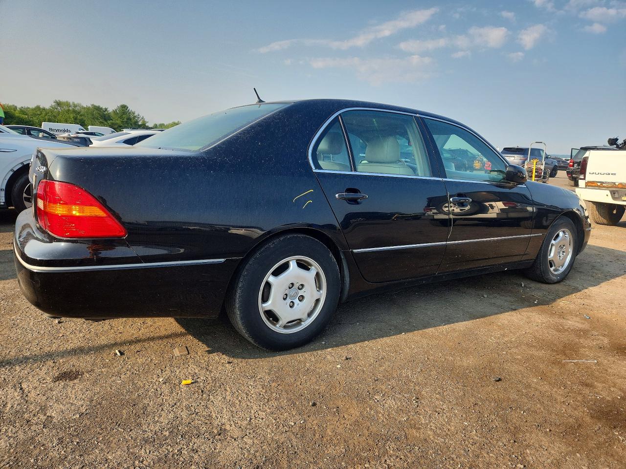 2002 Lexus Ls 430 Черный vin: JTHBN30F520088030