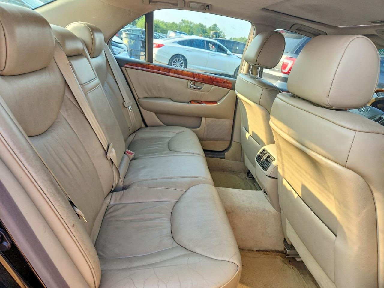 2002 Lexus Ls 430 Черный vin: JTHBN30F520088030