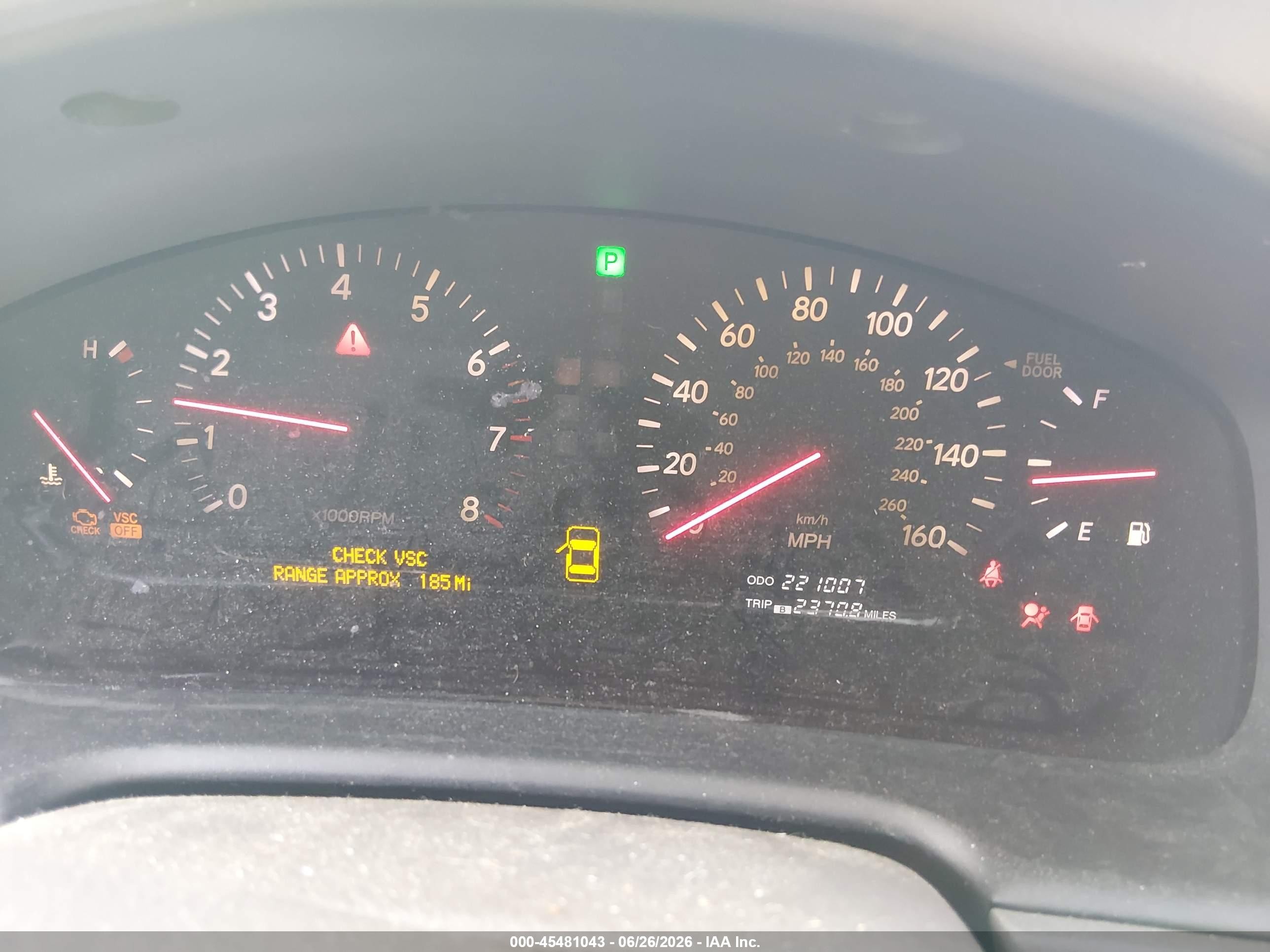 2002 Lexus Ls 430 Gray vin: JTHBN30F520090411