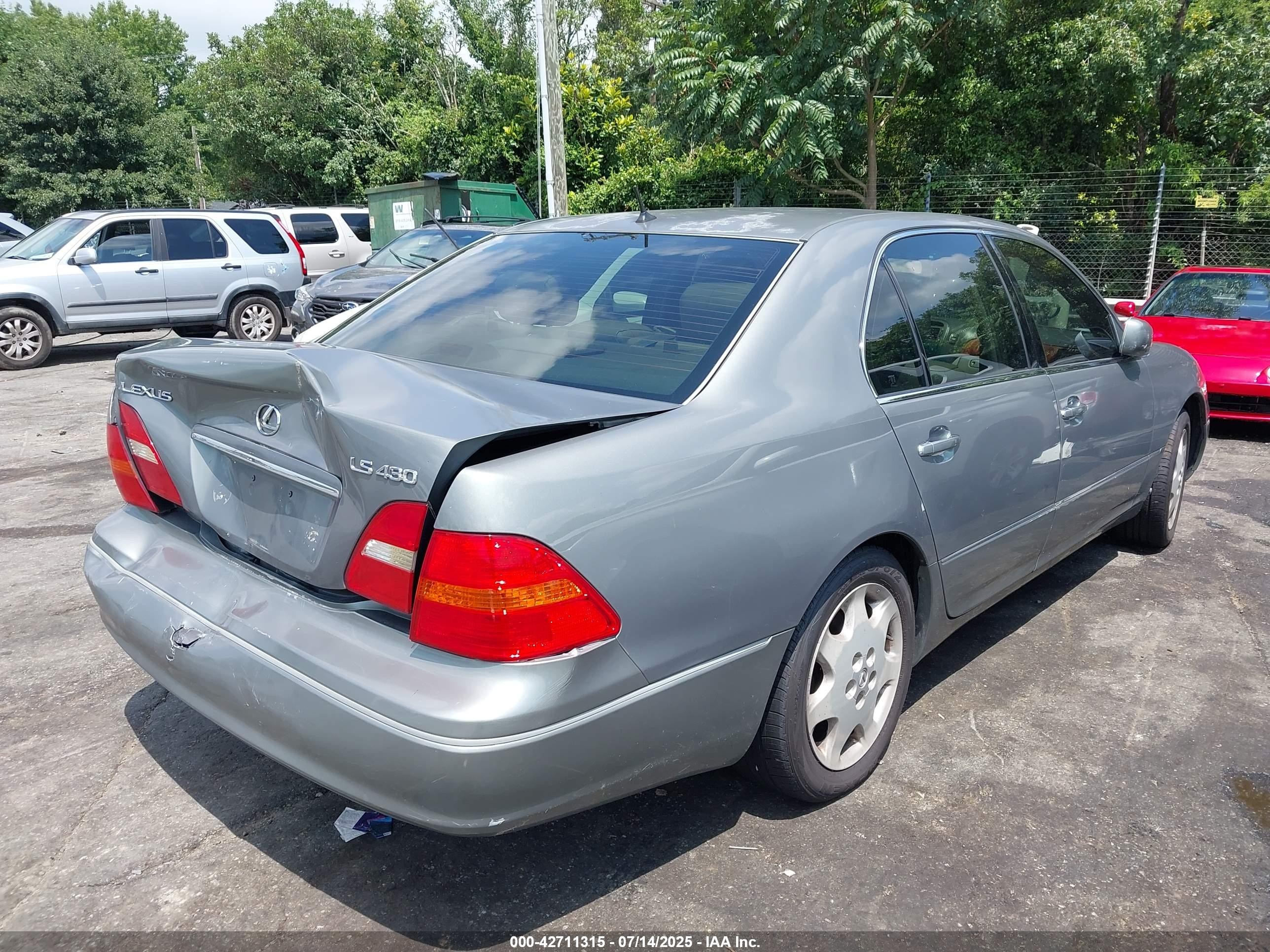 2003 Lexus Ls 430   Gray vin: JTHBN30F530106060