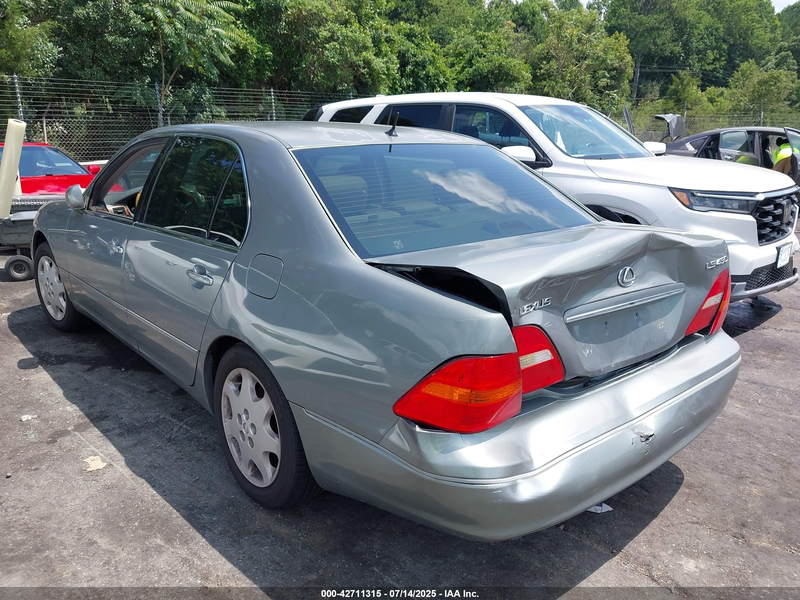 2003 Lexus Ls 430   Gray vin: JTHBN30F530106060