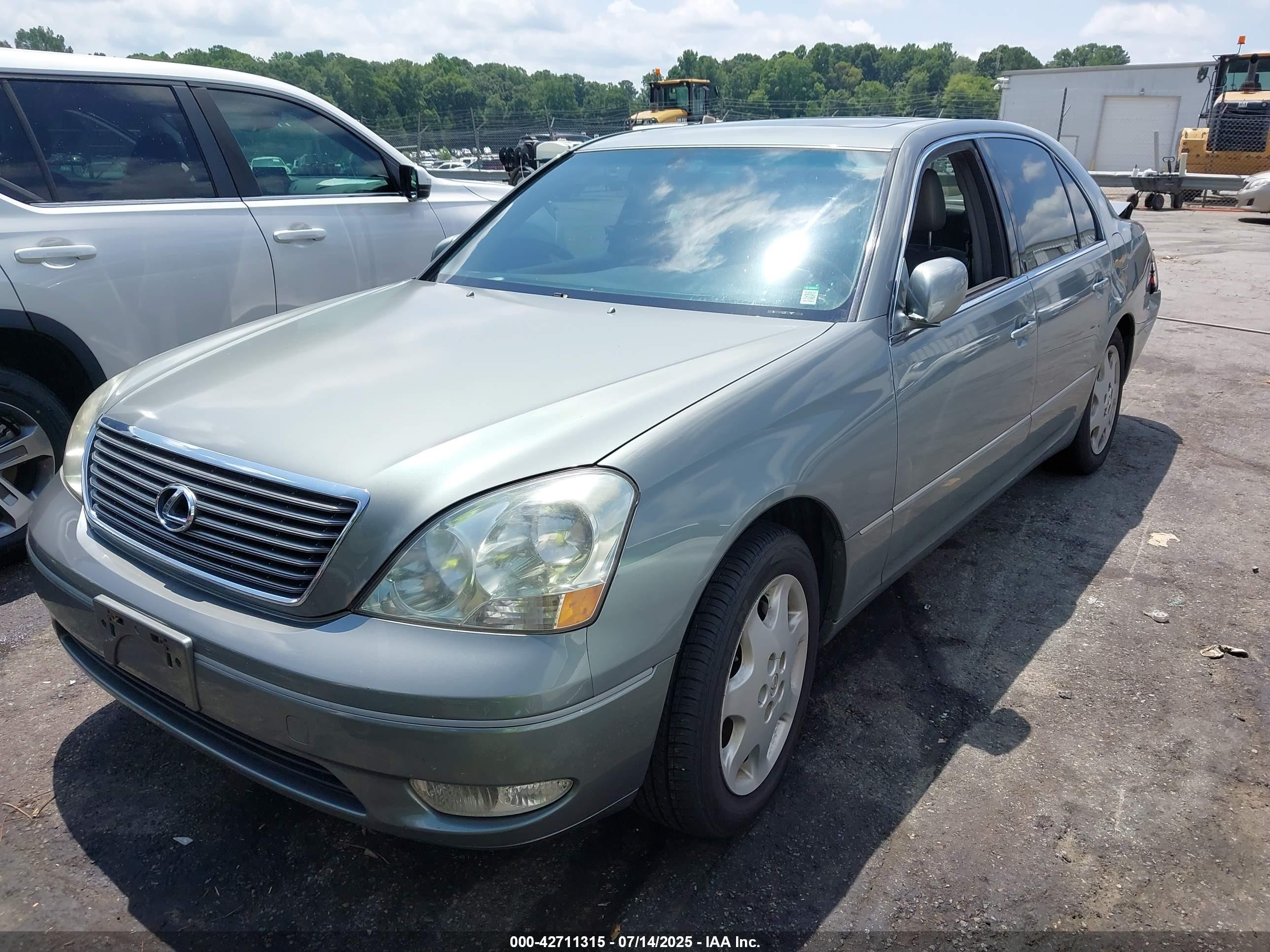 2003 Lexus Ls 430   Gray vin: JTHBN30F530106060