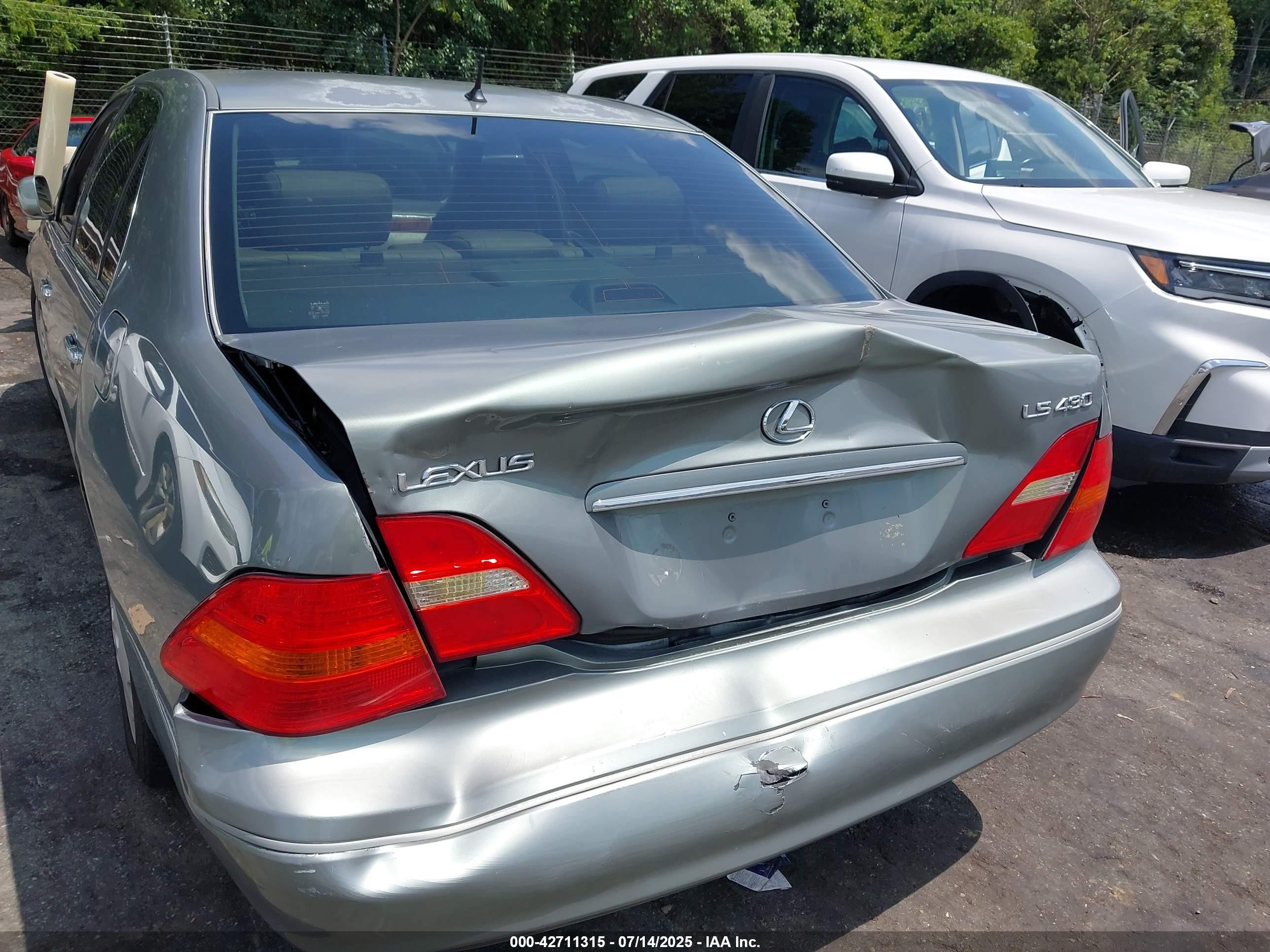2003 Lexus Ls 430   Gray vin: JTHBN30F530106060