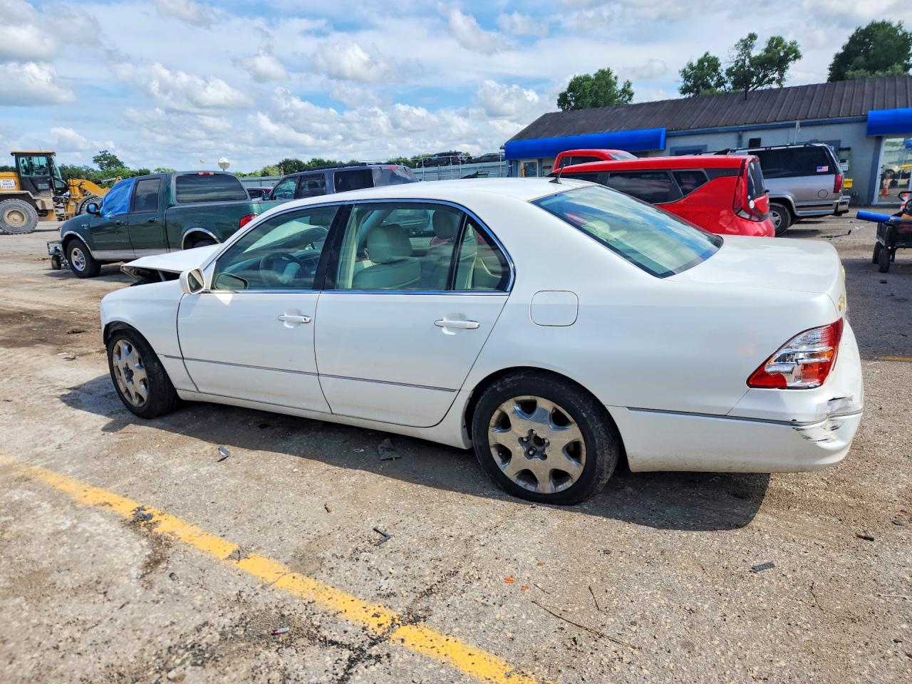 2003 Lexus Ls 430 Белый vin: JTHBN30F530117463