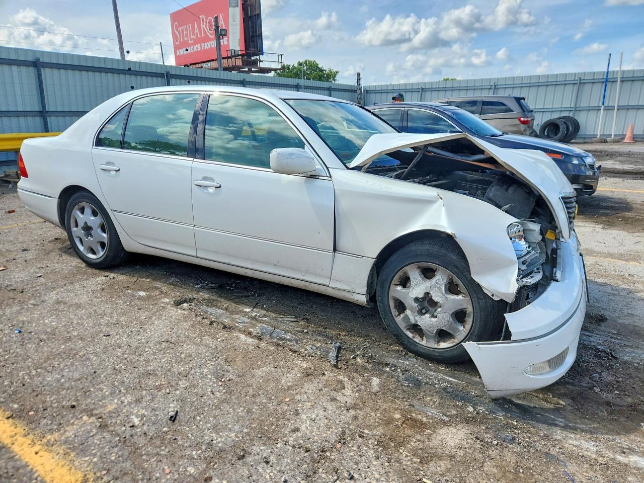 2003 Lexus Ls 430 Белый vin: JTHBN30F530117463