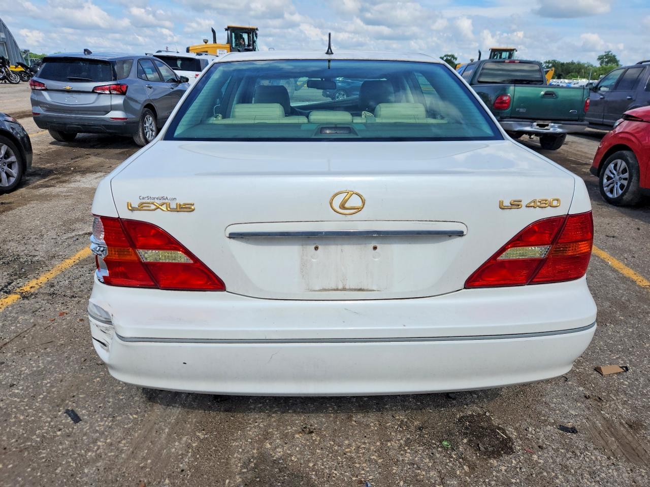 2003 Lexus Ls 430 Белый vin: JTHBN30F530117463