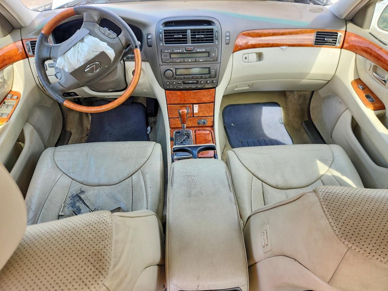 2003 Lexus Ls 430 Белый vin: JTHBN30F530117463