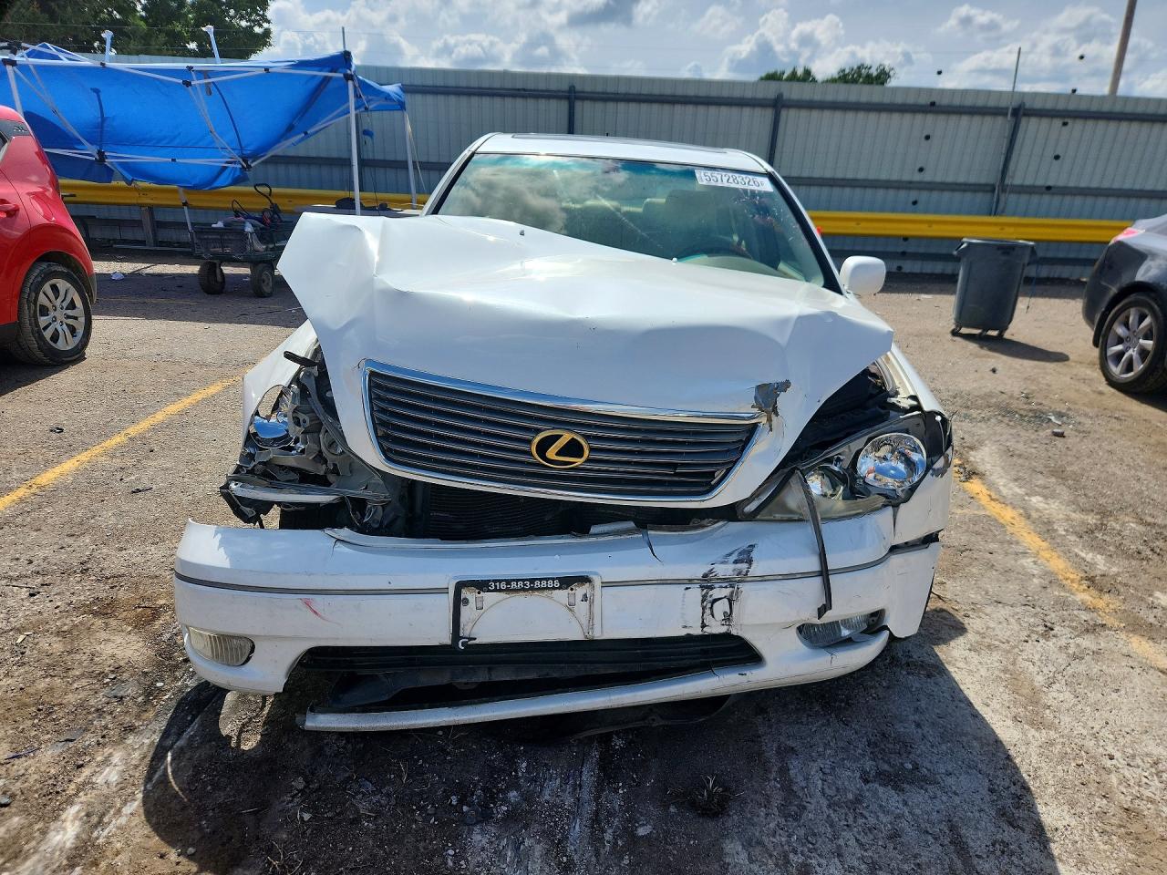 2003 Lexus Ls 430 Белый vin: JTHBN30F530117463