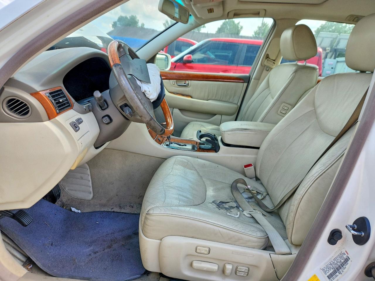 2003 Lexus Ls 430 Белый vin: JTHBN30F530117463