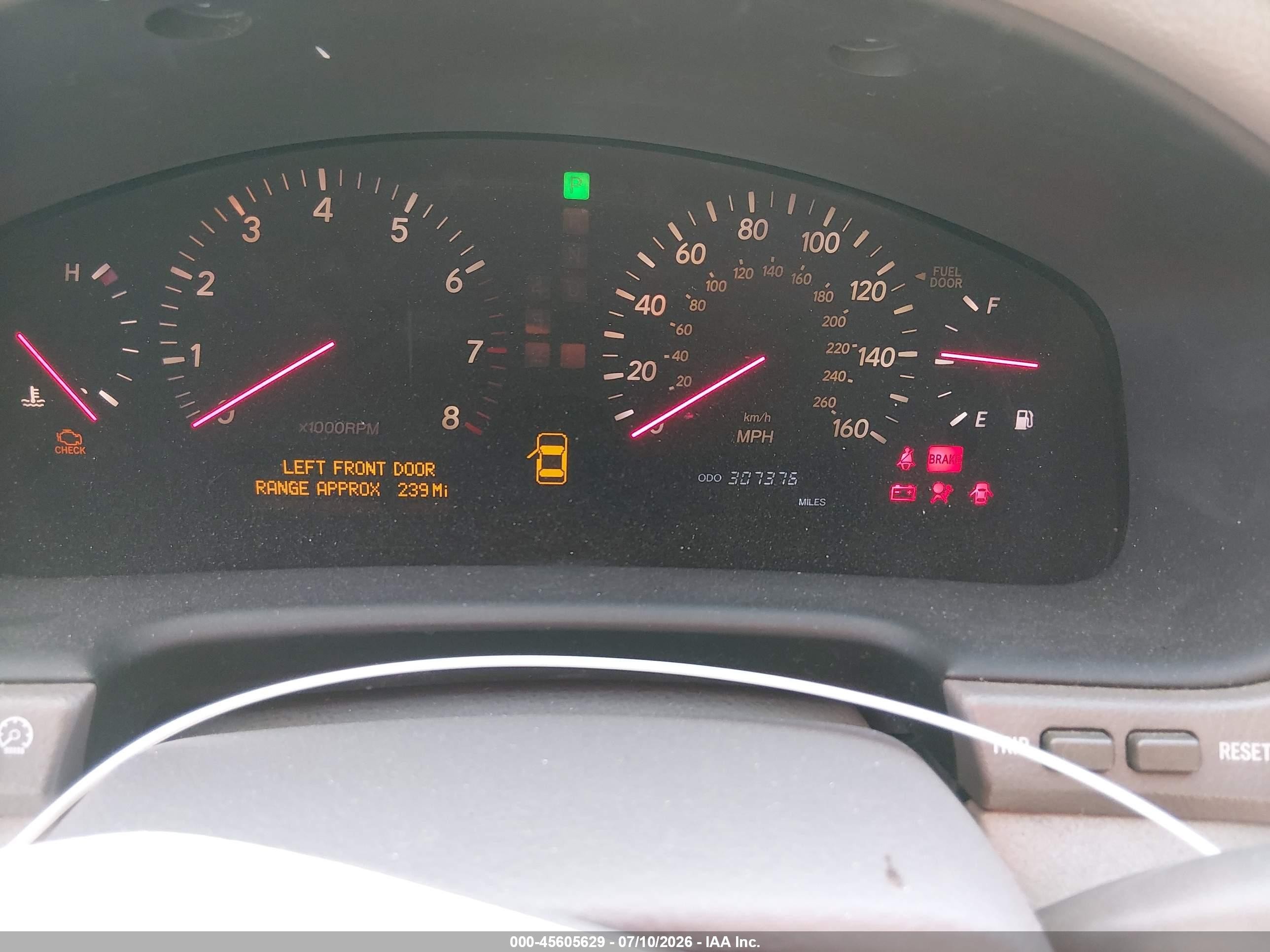 2001 Lexus Ls 430   Green vin: JTHBN30F610008815