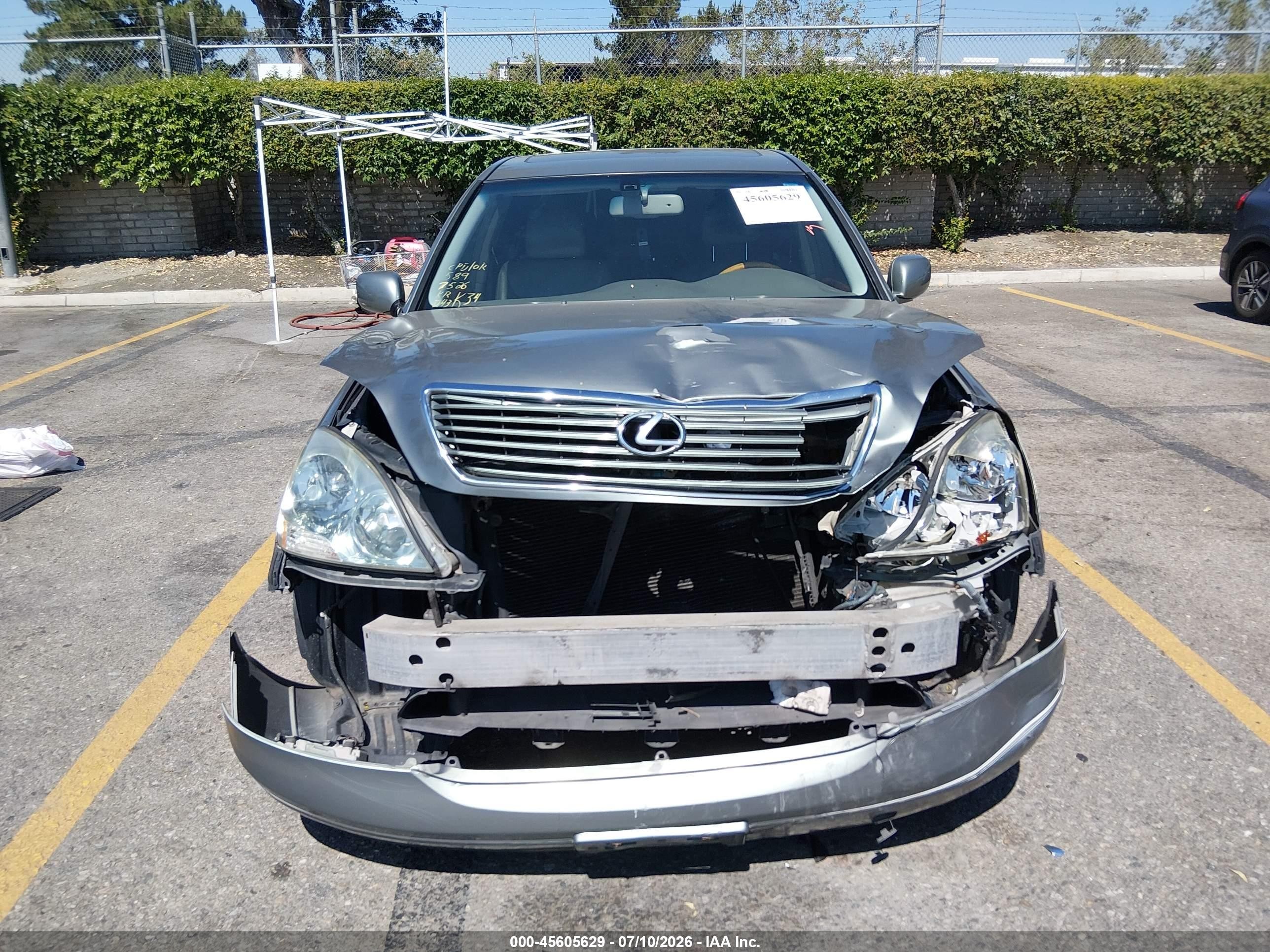 2001 Lexus Ls 430   Green vin: JTHBN30F610008815