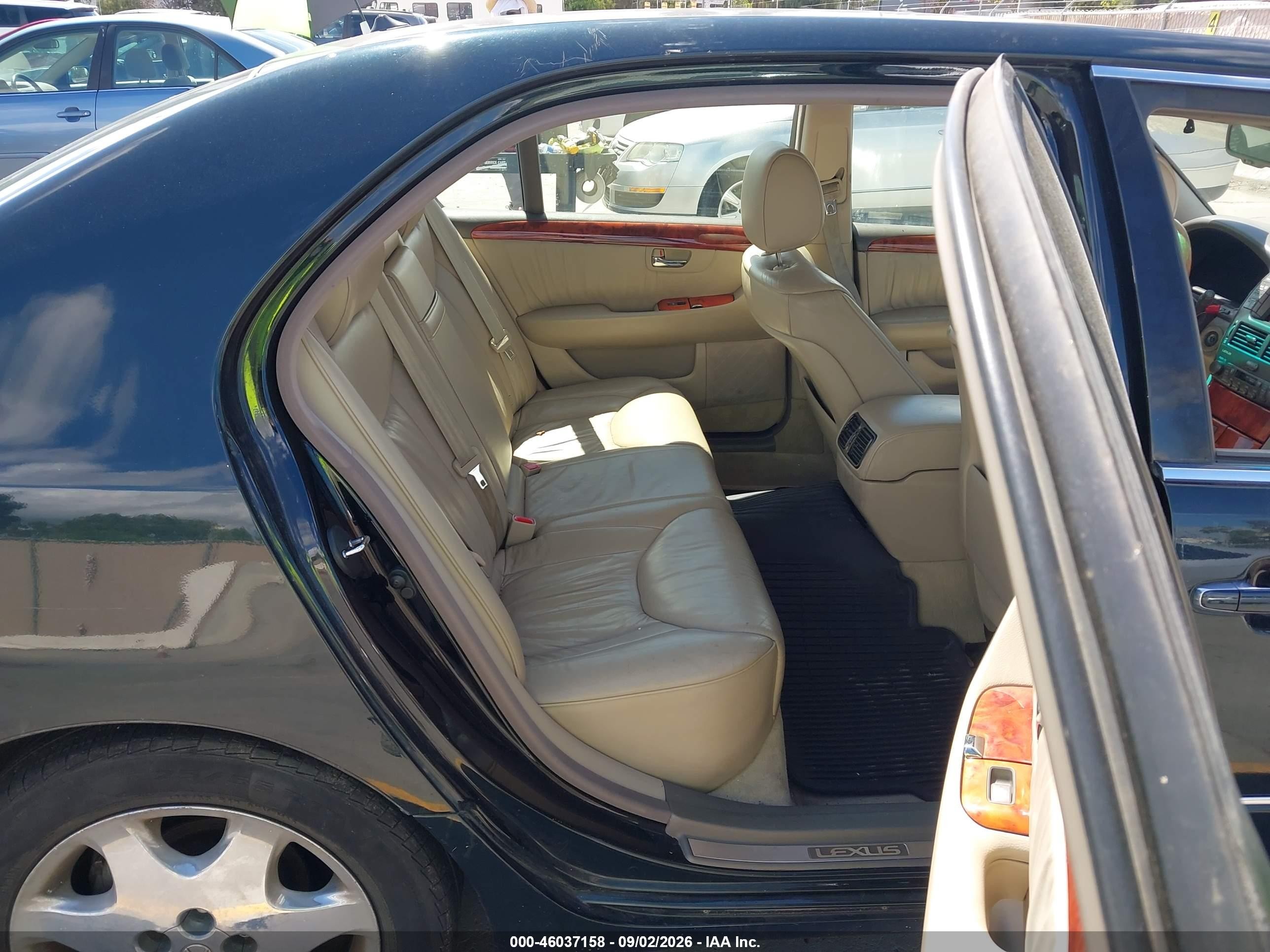 2001 Lexus Ls 430 Зеленый vin: JTHBN30F610019264