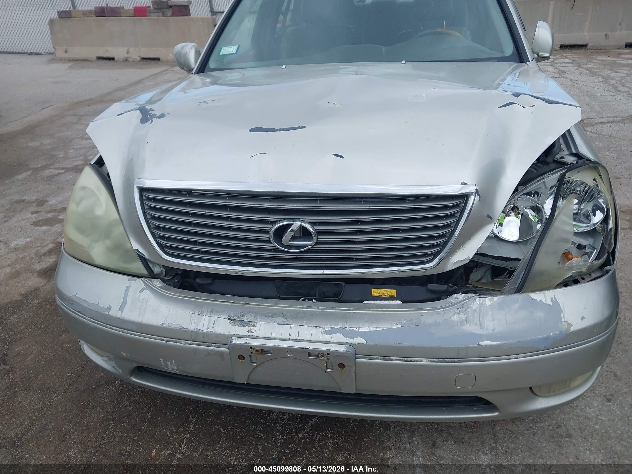 2001 Lexus Ls 430 Beige vin: JTHBN30F610024853