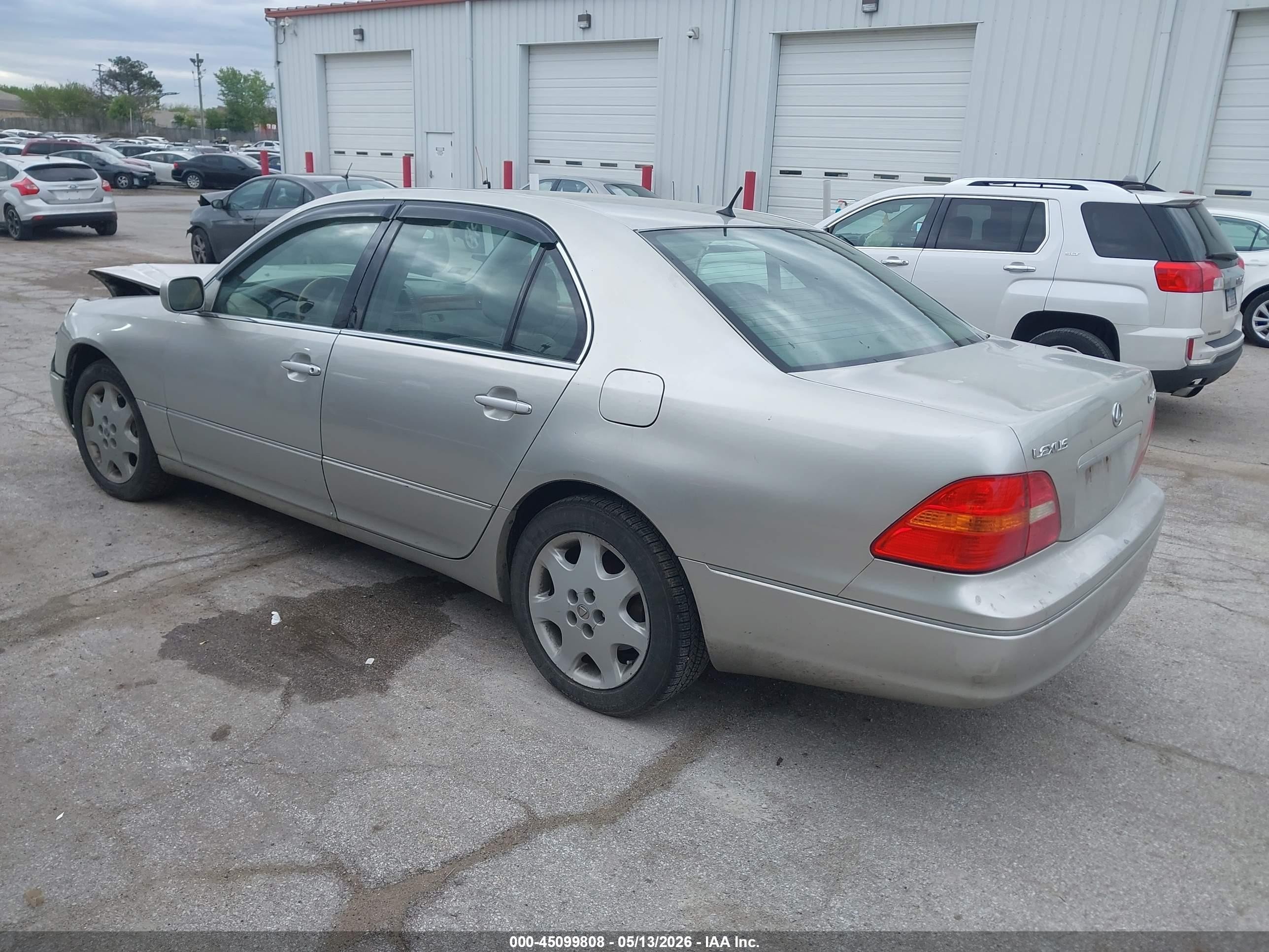 2001 Lexus Ls 430 Beige vin: JTHBN30F610024853