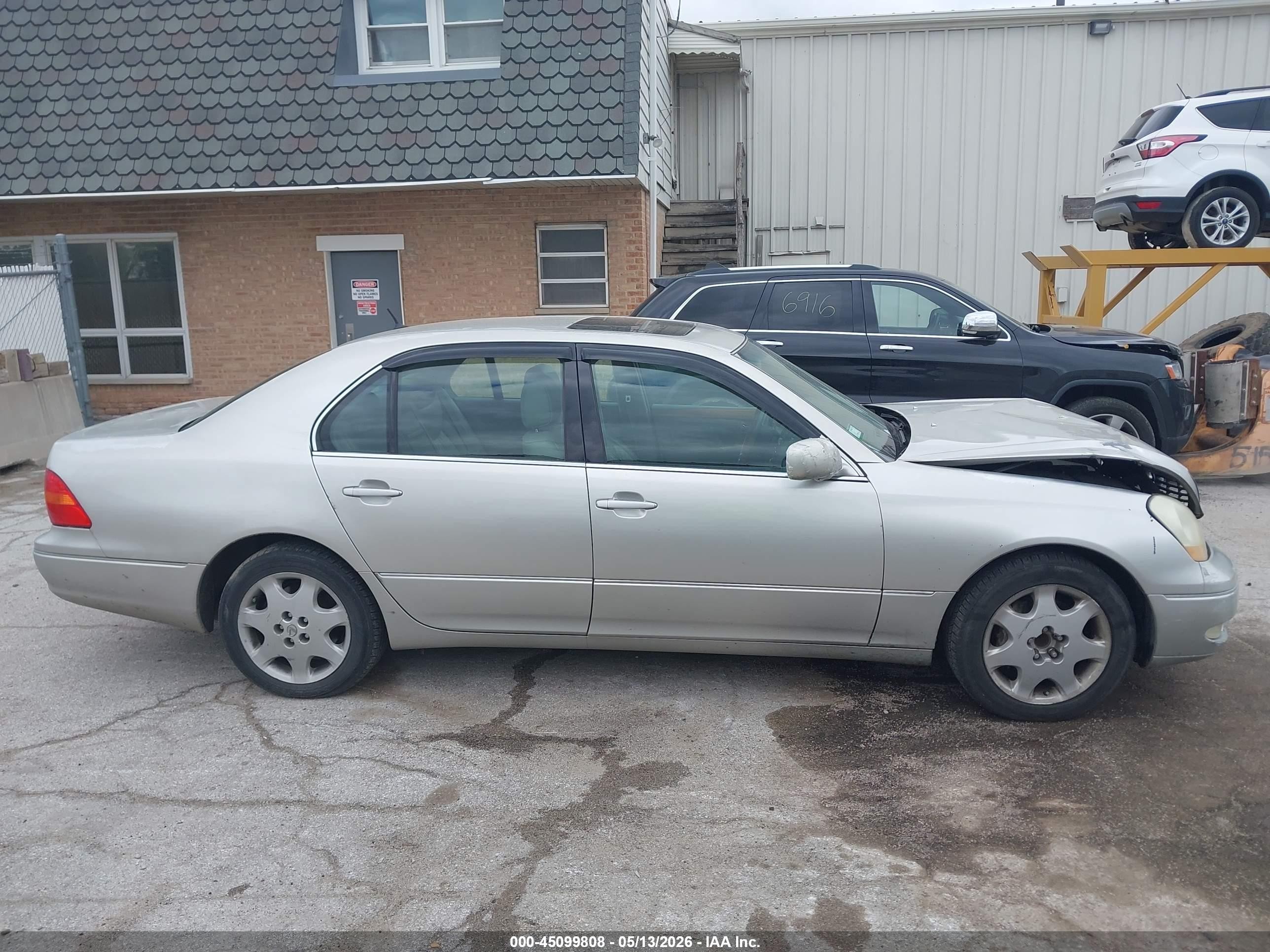 2001 Lexus Ls 430 Beige vin: JTHBN30F610024853