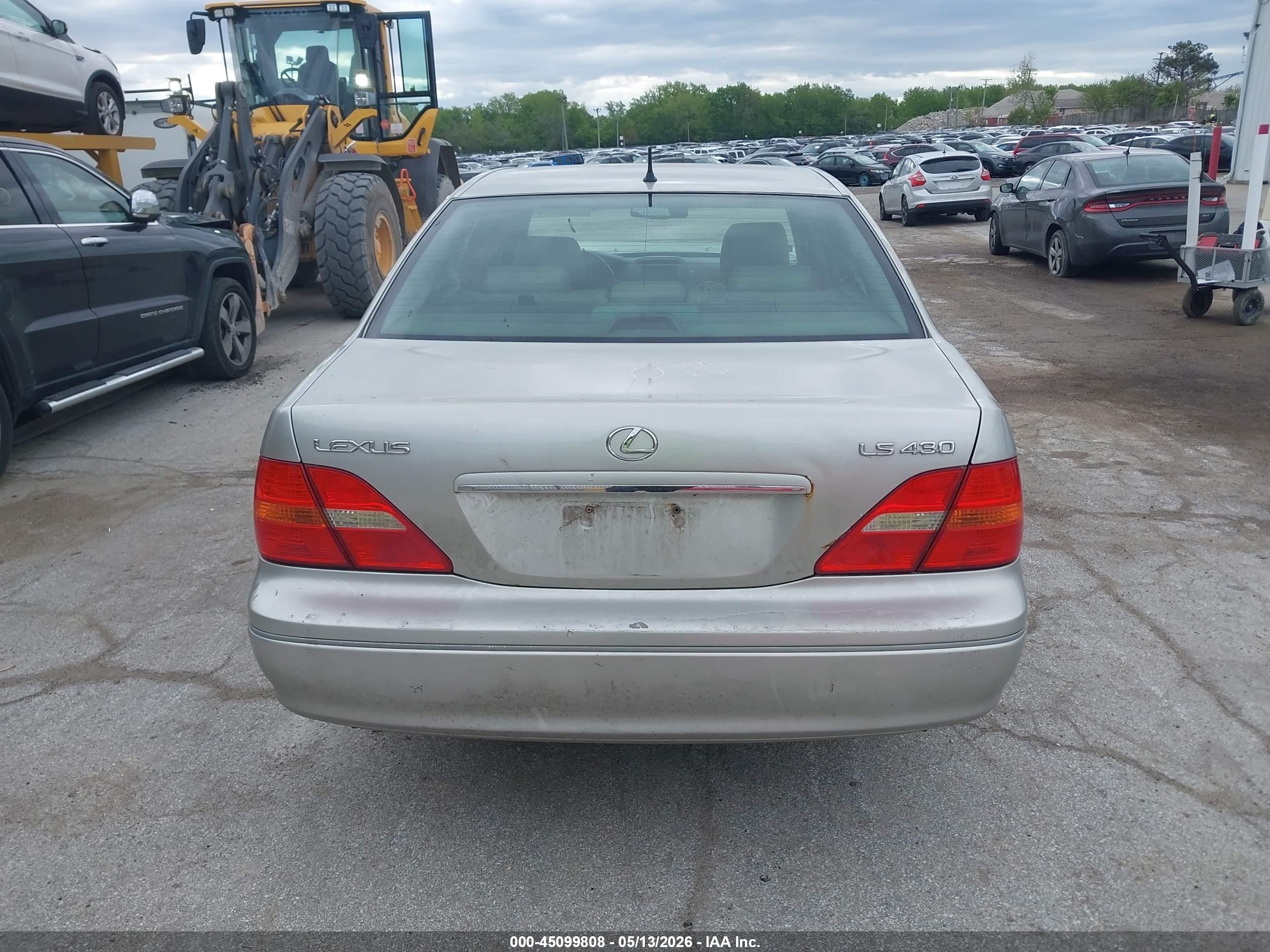 2001 Lexus Ls 430 Beige vin: JTHBN30F610024853