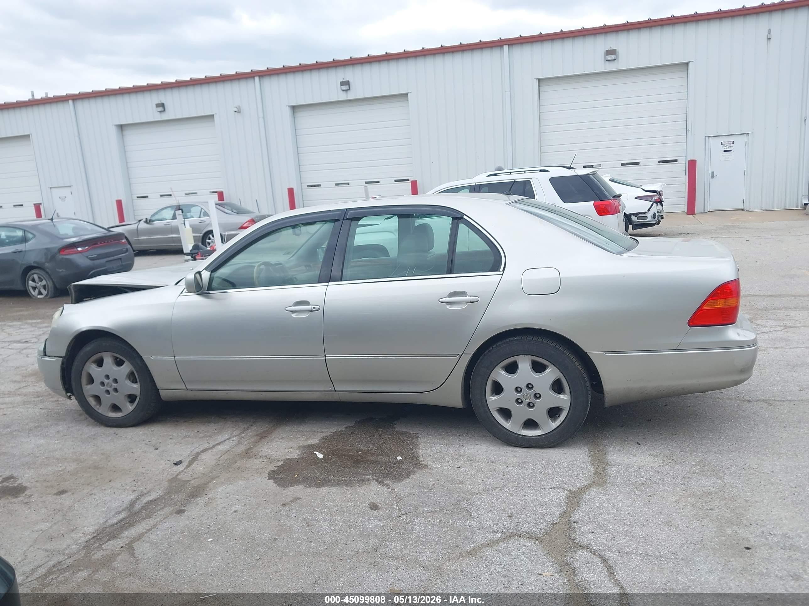 2001 Lexus Ls 430 Beige vin: JTHBN30F610024853