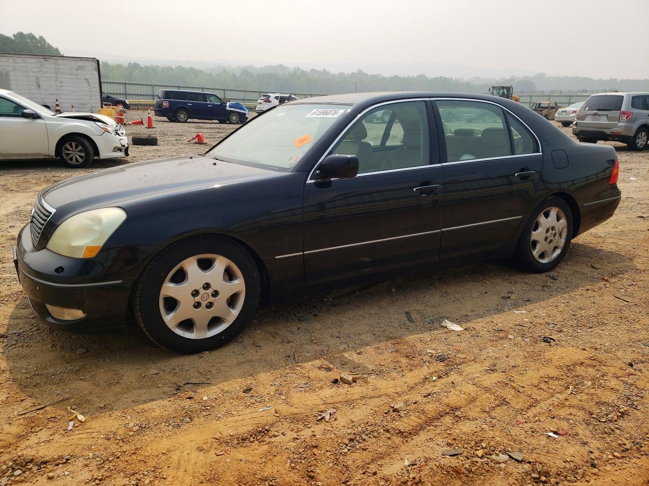2001 Lexus Ls 430 Black vin: JTHBN30F610050241