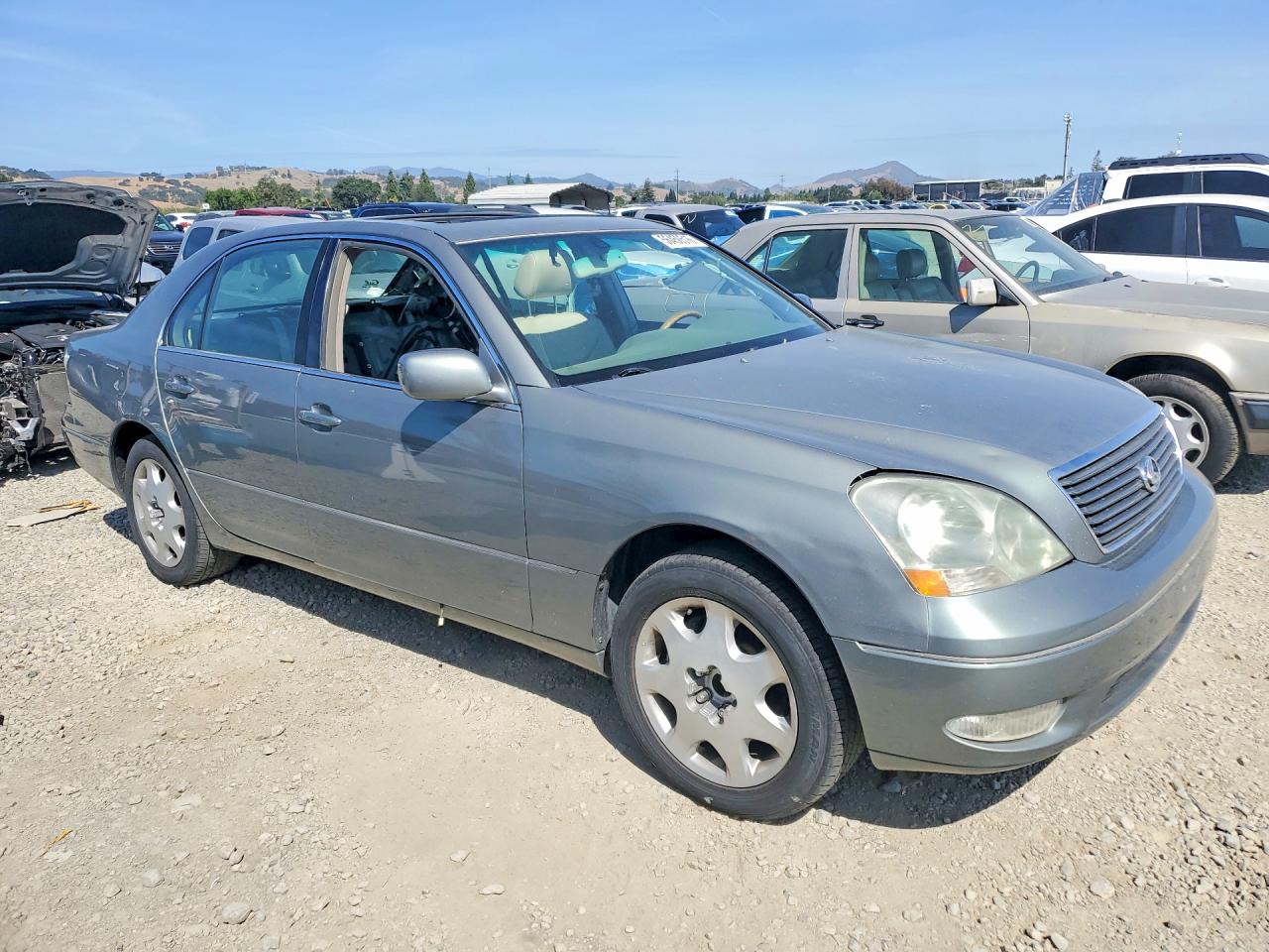 2002 Lexus Ls 430 Зеленый vin: JTHBN30F620066991