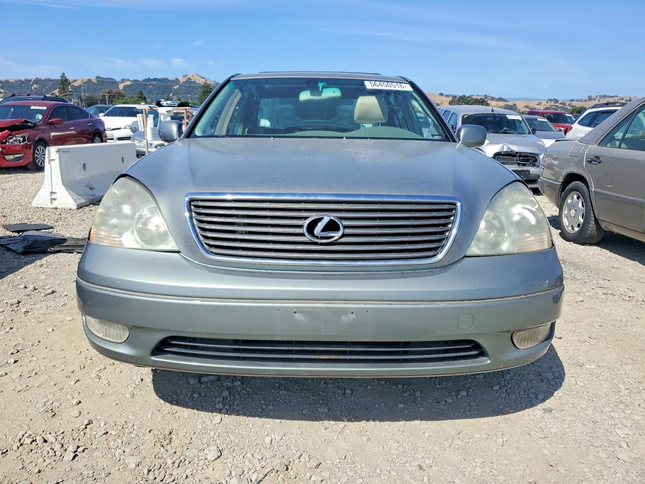2002 Lexus Ls 430 Зеленый vin: JTHBN30F620066991