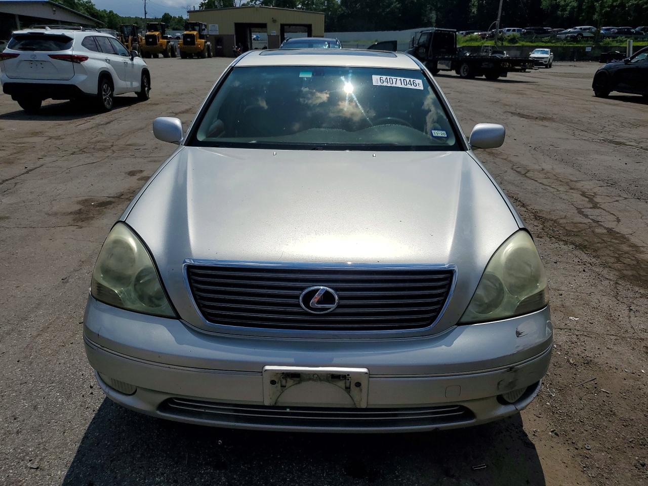 2002 Lexus Ls 430 Silver vin: JTHBN30F620083614