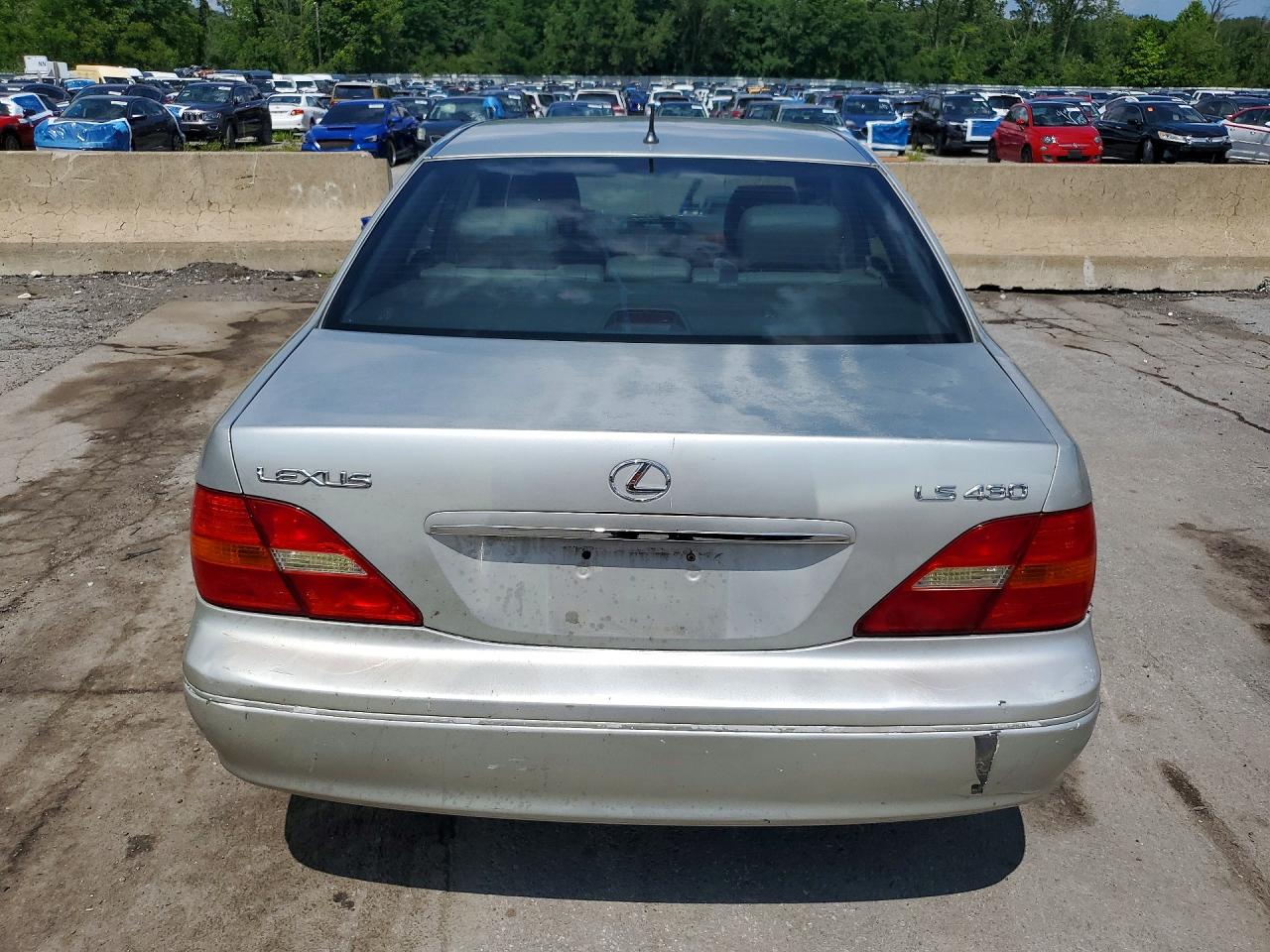 2002 Lexus Ls 430 Silver vin: JTHBN30F620083614