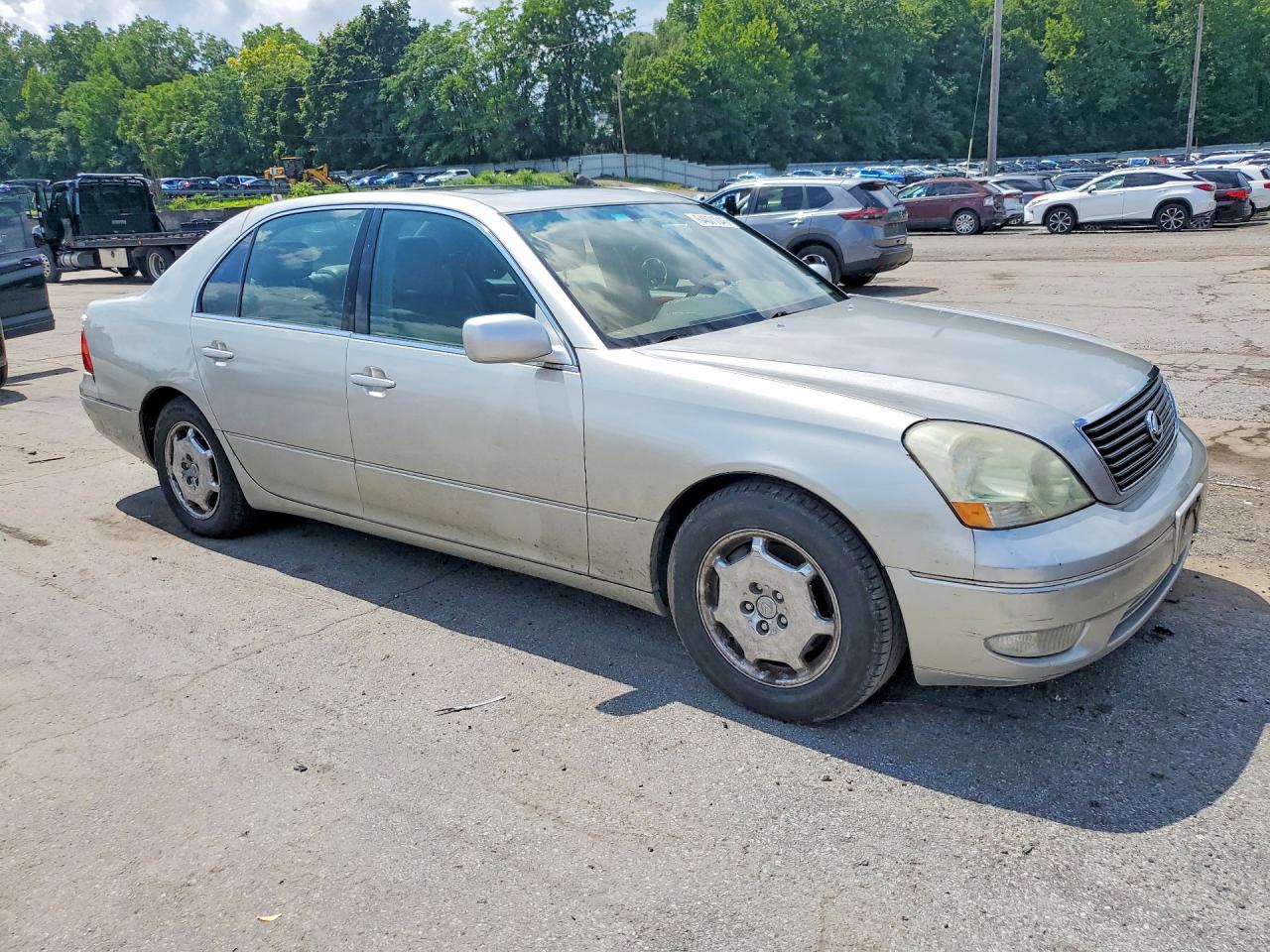 2002 Lexus Ls 430 Silver vin: JTHBN30F620083614