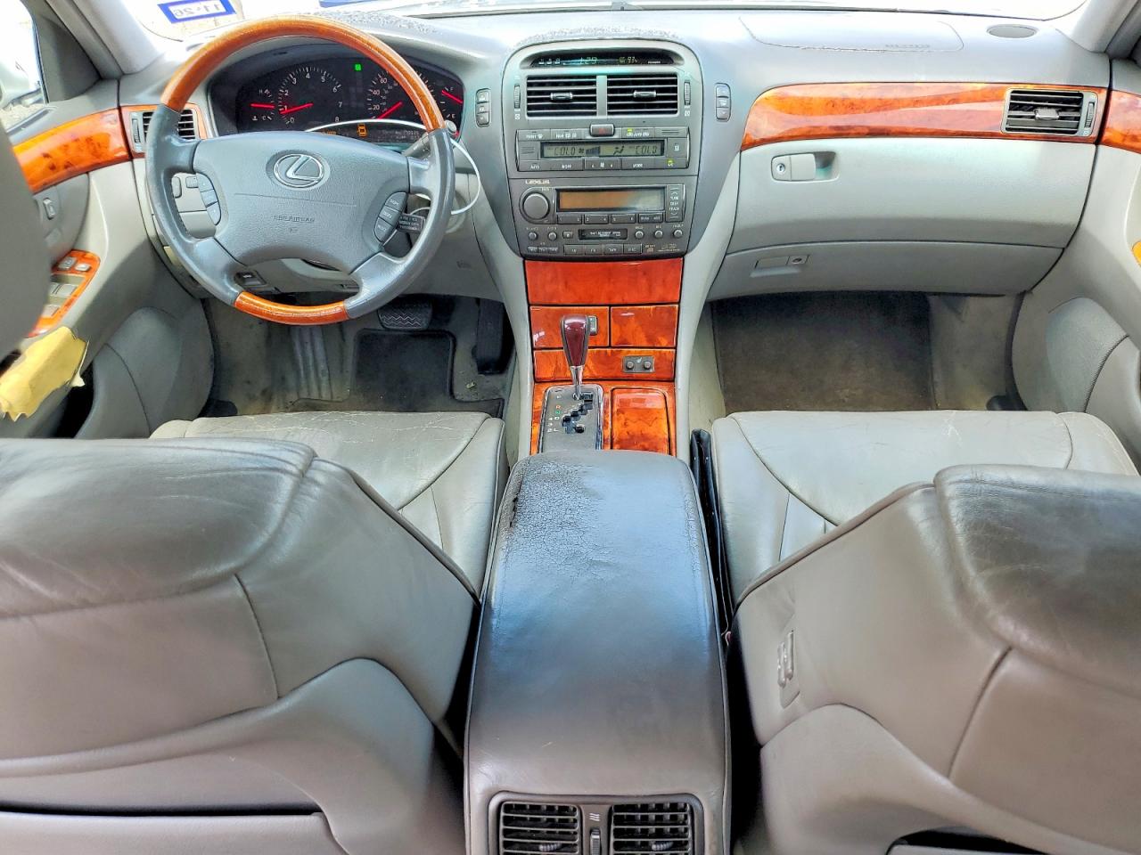 2002 Lexus Ls 430 Silver vin: JTHBN30F620083614