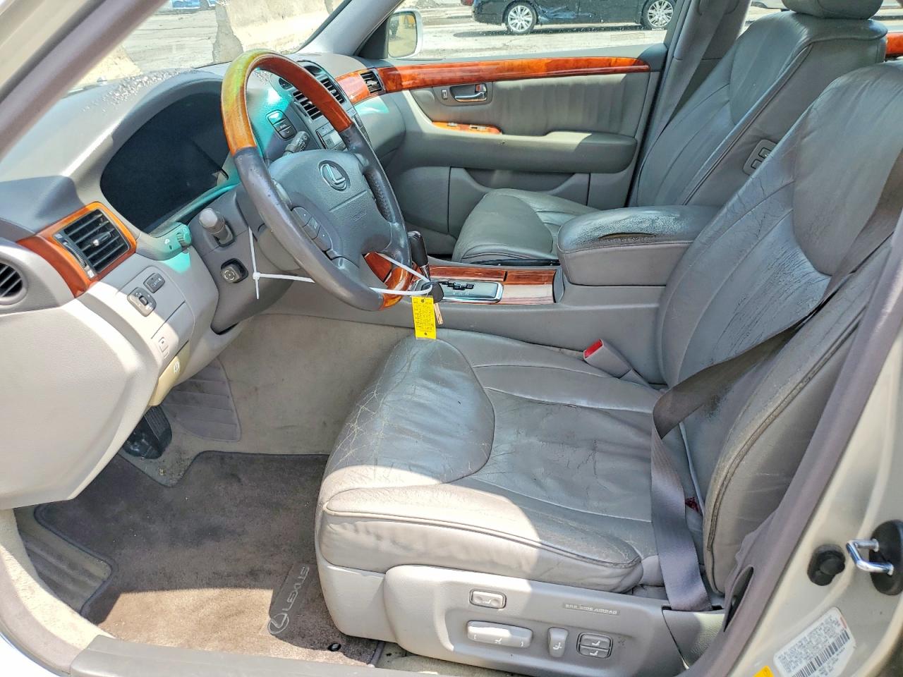 2002 Lexus Ls 430 Silver vin: JTHBN30F620083614