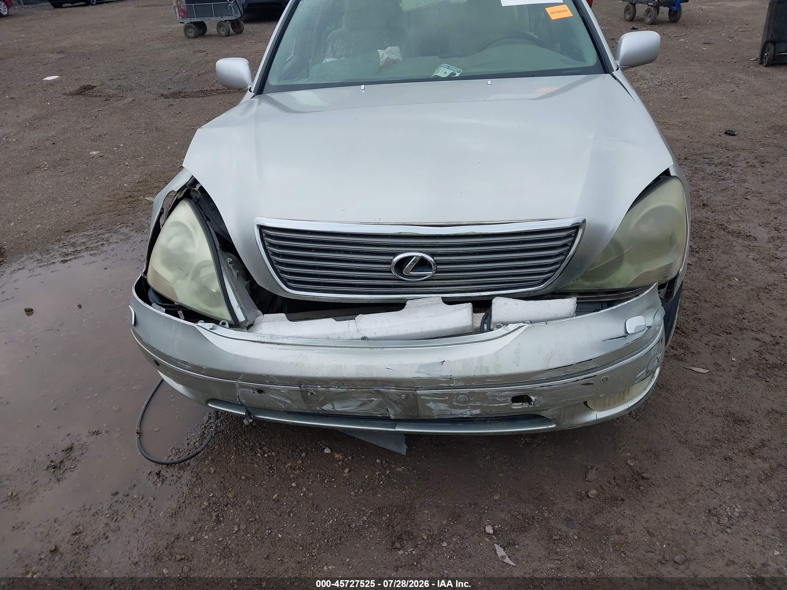 2002 Lexus Ls 430   Champagne vin: JTHBN30F620086206
