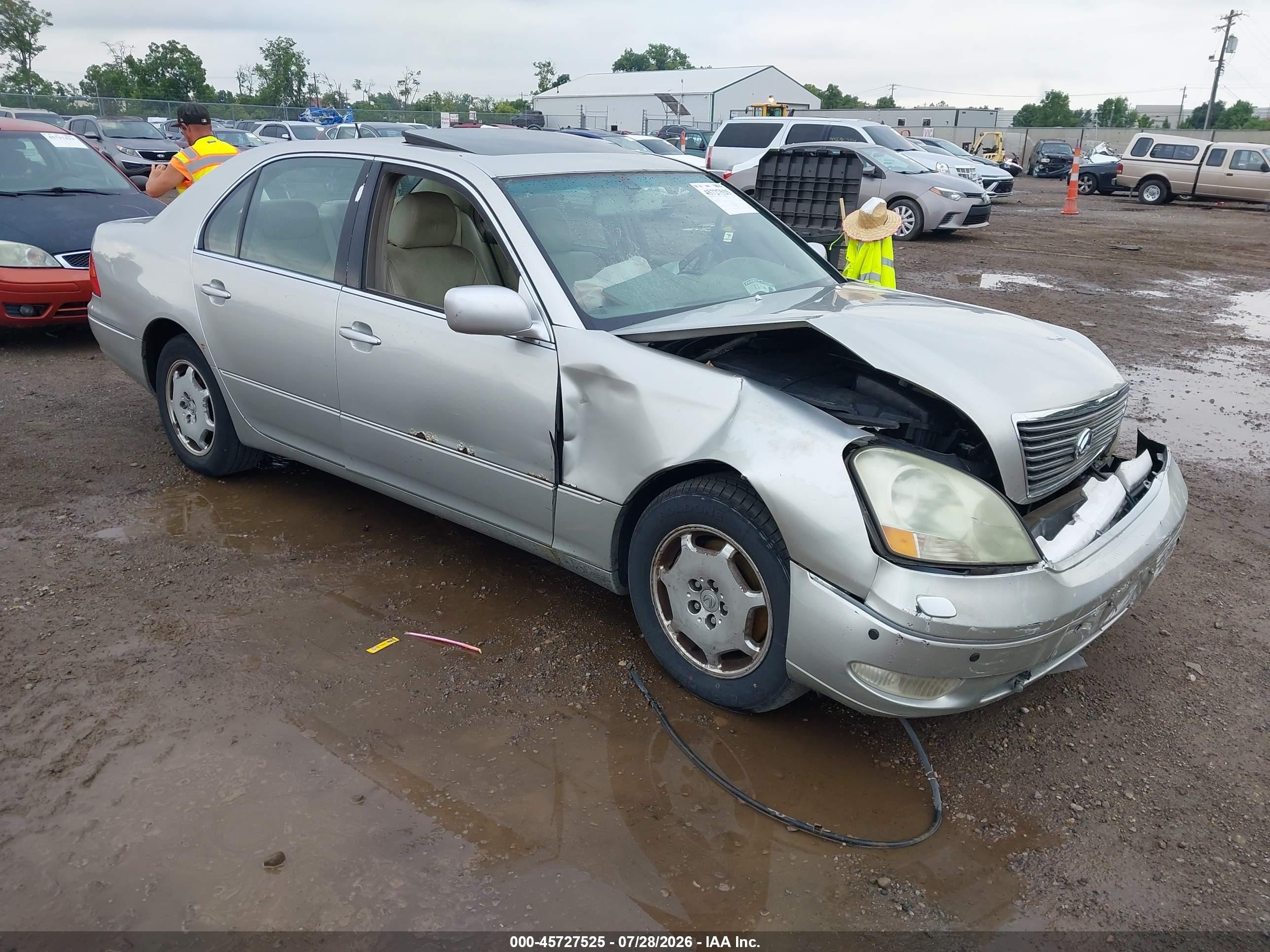 2002 Lexus Ls 430   Champagne vin: JTHBN30F620086206