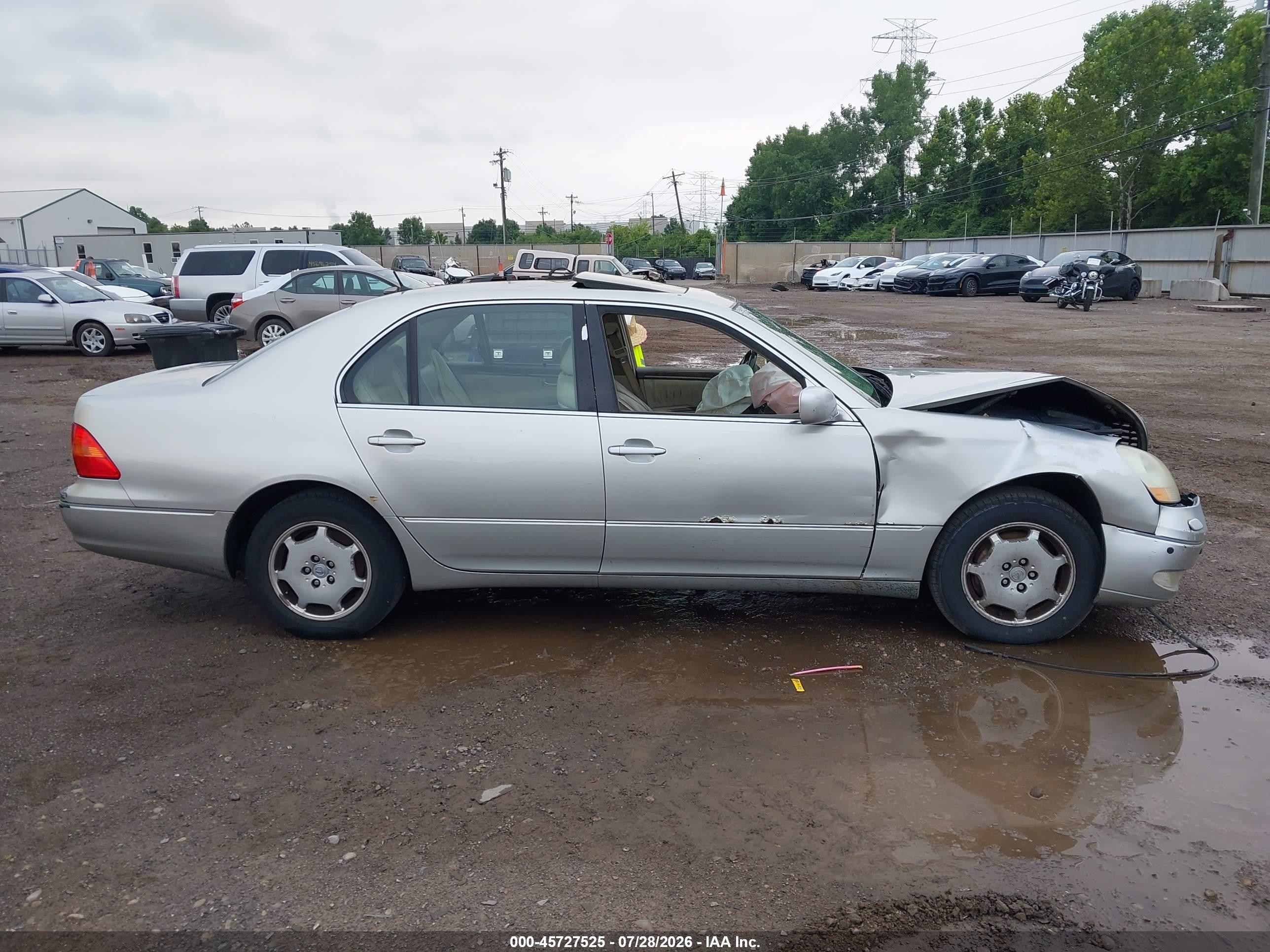 2002 Lexus Ls 430   Champagne vin: JTHBN30F620086206