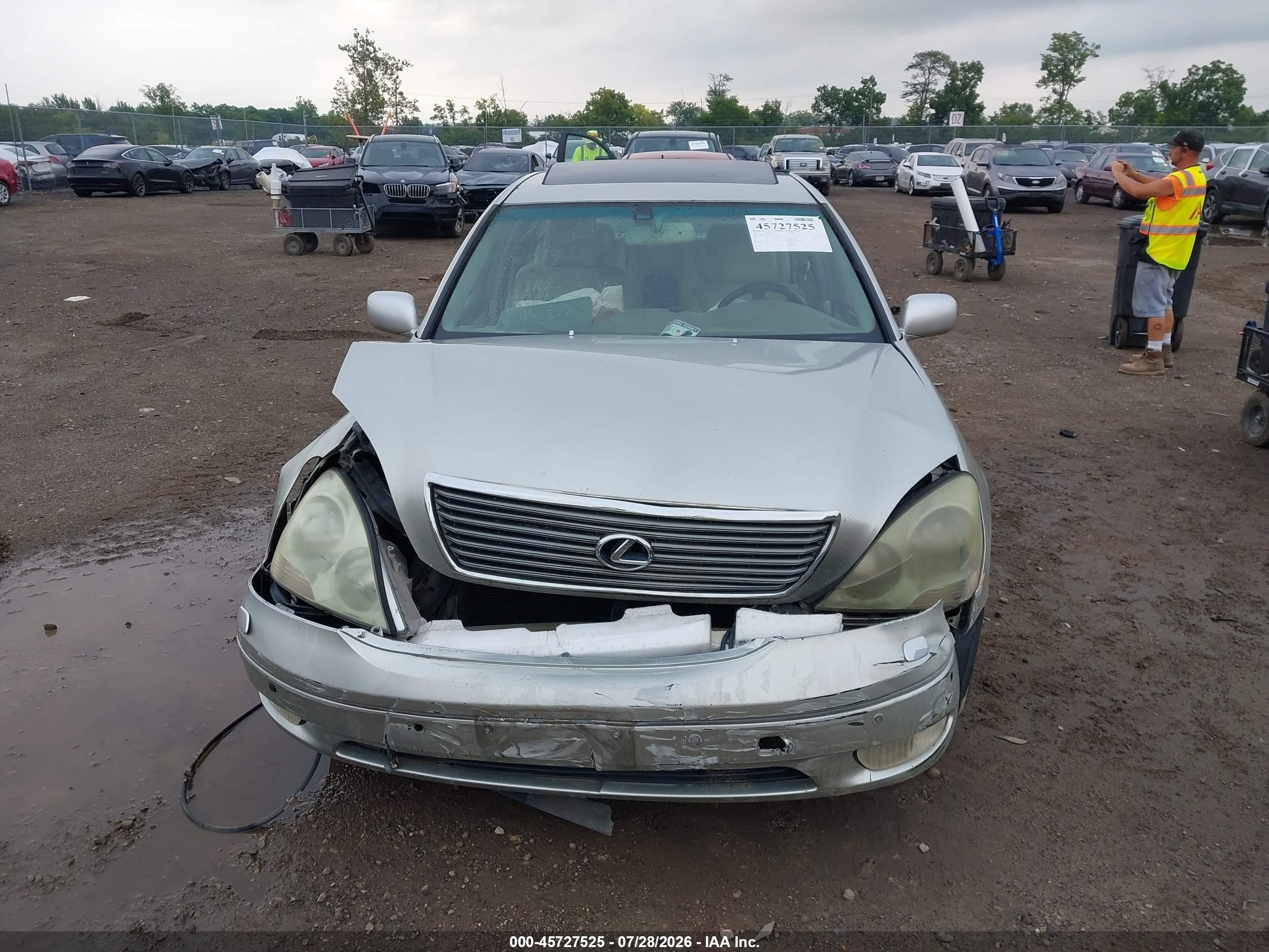 2002 Lexus Ls 430   Champagne vin: JTHBN30F620086206