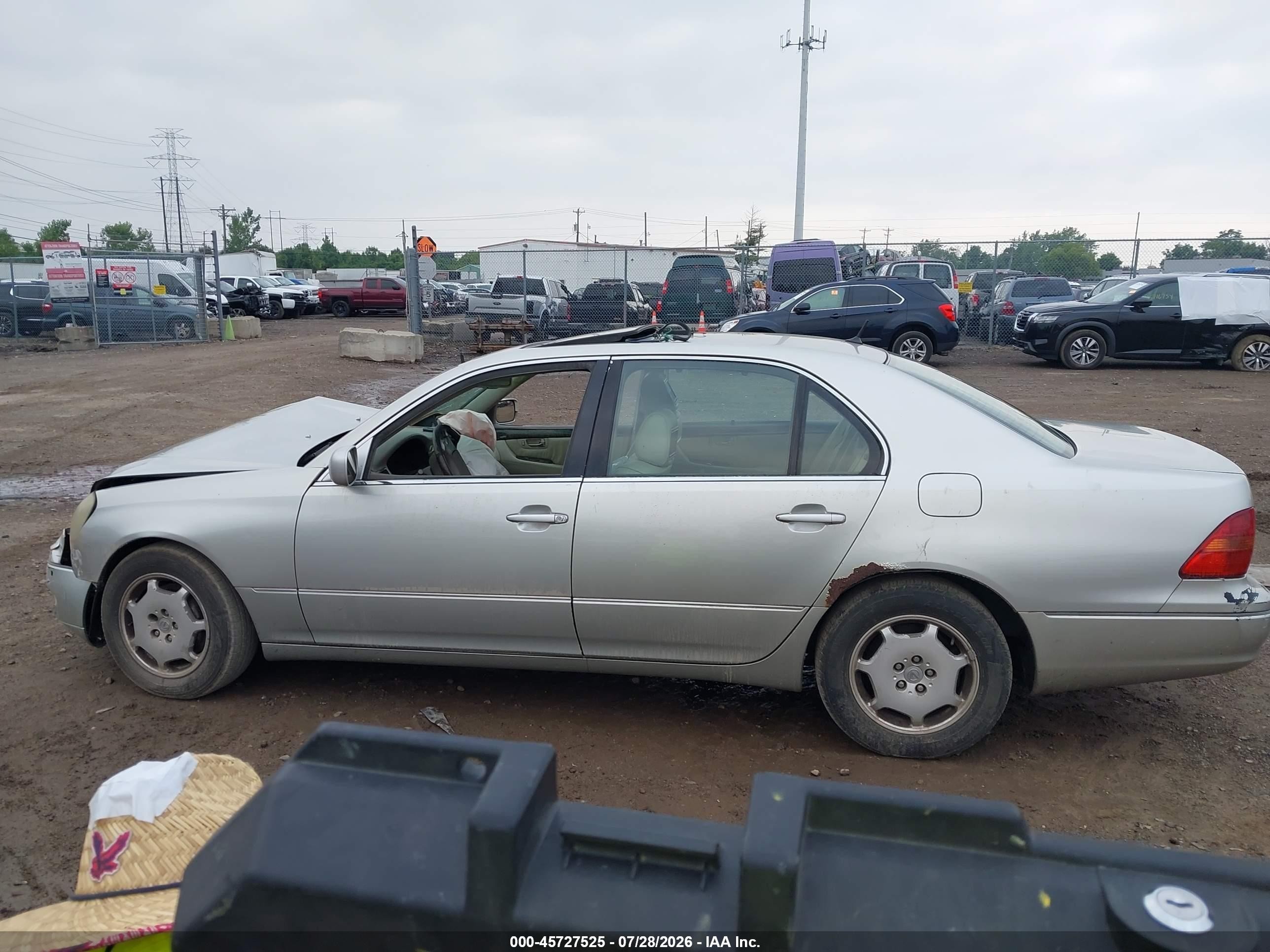 2002 Lexus Ls 430   Champagne vin: JTHBN30F620086206
