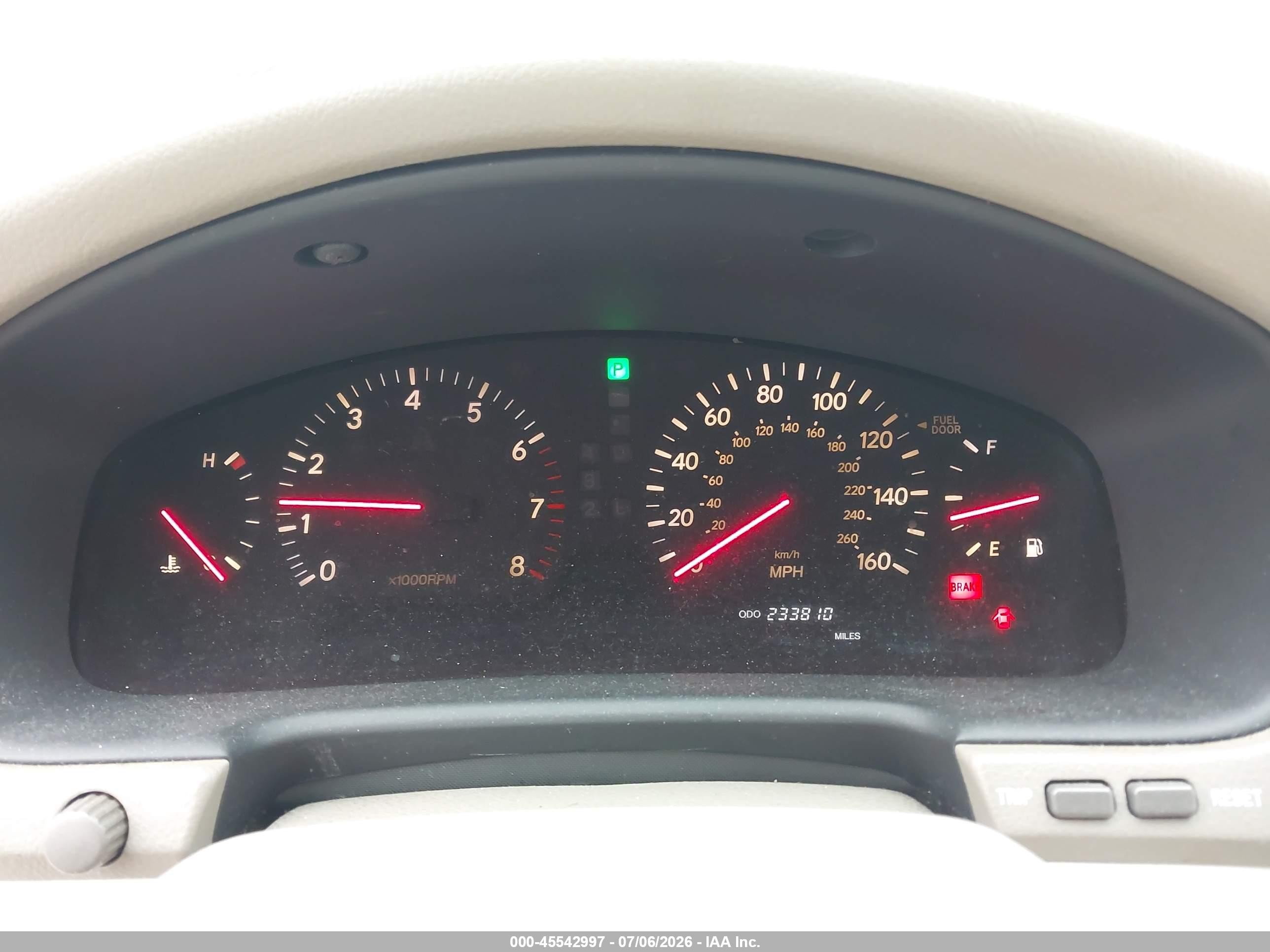 2003 Lexus Ls 430 Dark Blue vin: JTHBN30F630094078