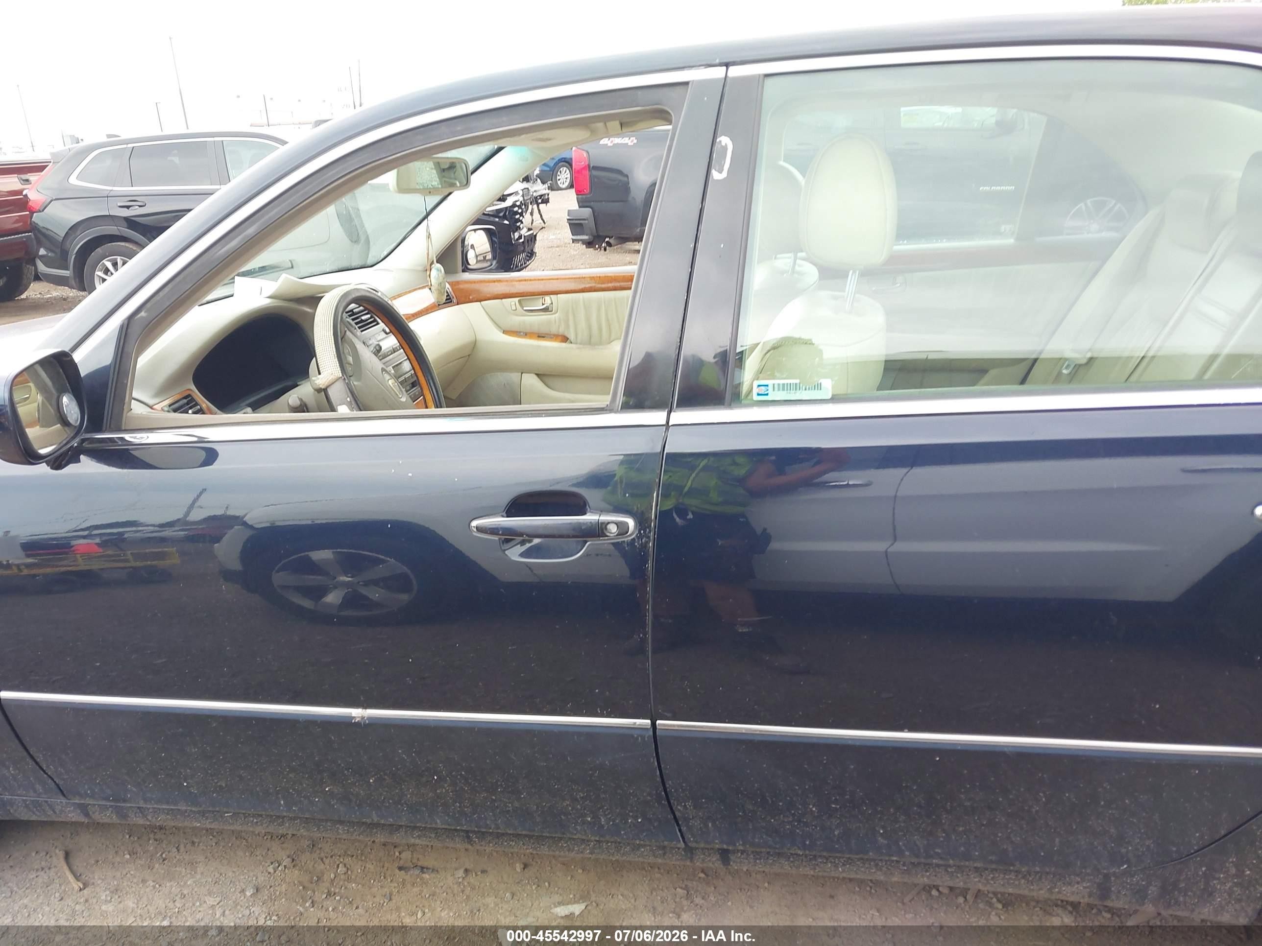 2003 Lexus Ls 430 Dark Blue vin: JTHBN30F630094078