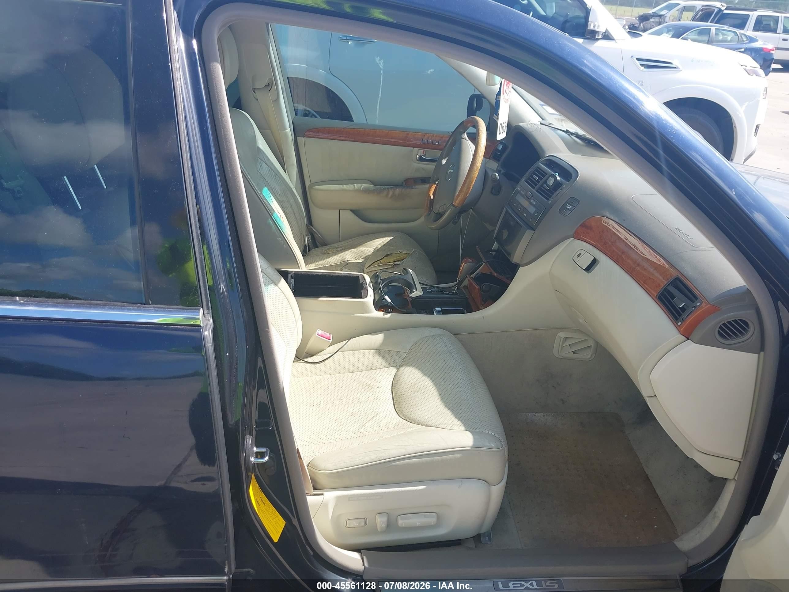2003 Lexus Ls 430 Синий vin: JTHBN30F630103801