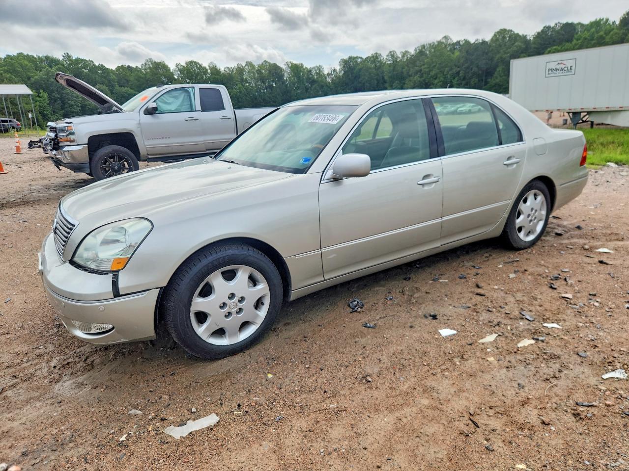 2003 Lexus Ls 430 Gold vin: JTHBN30F630107668