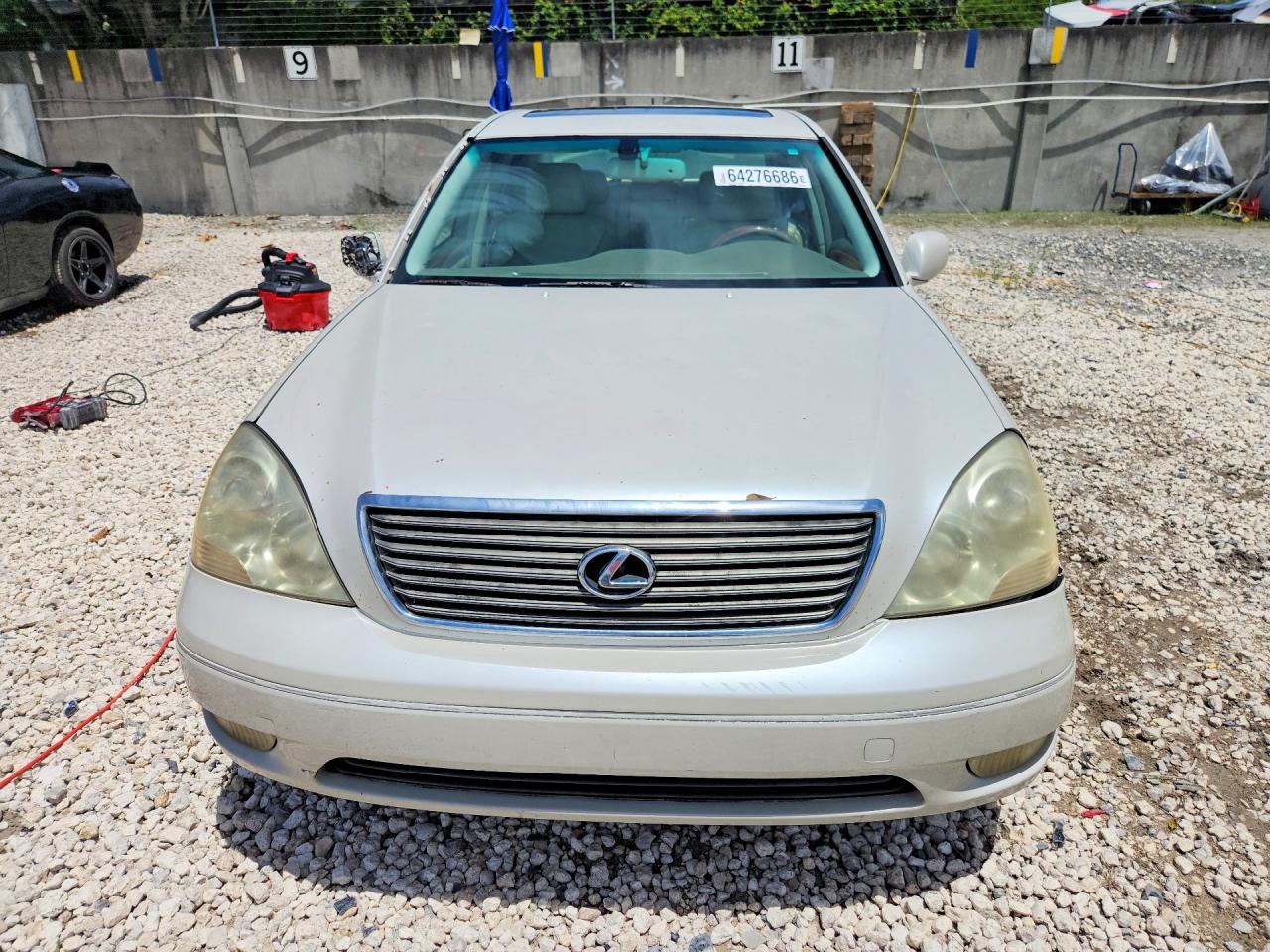 2001 Lexus Ls 430 White vin: JTHBN30F710041273