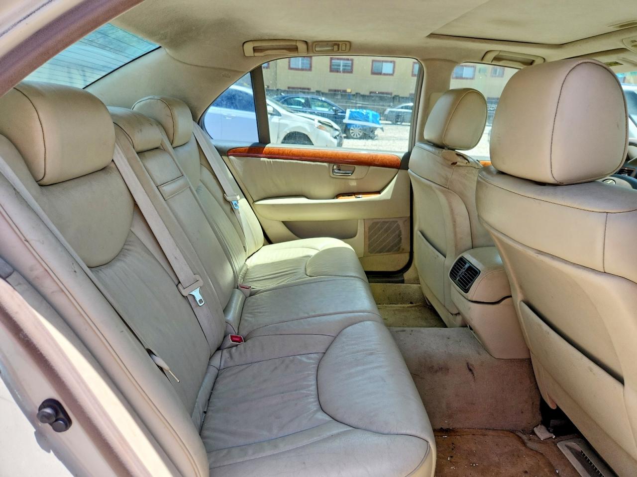 2001 Lexus Ls 430 White vin: JTHBN30F710041273