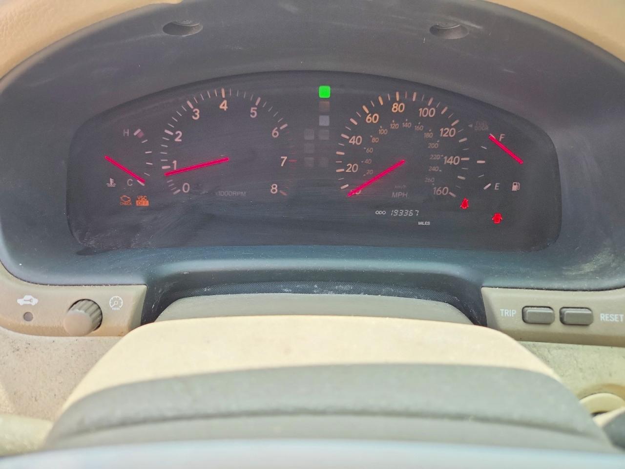2001 Lexus Ls 430 White vin: JTHBN30F710041273