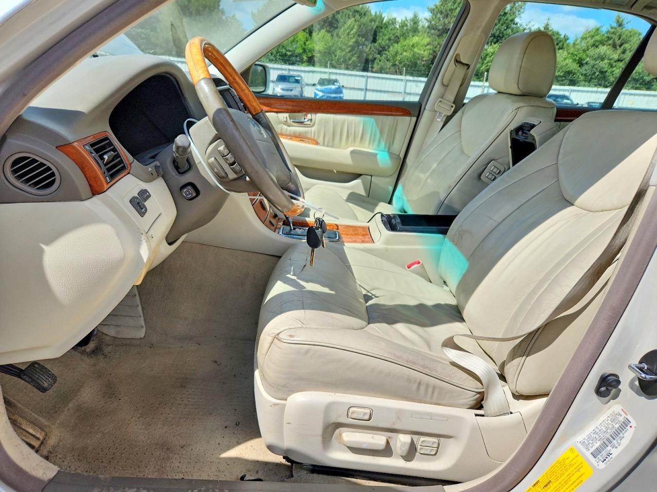 2001 Lexus Ls 430 White vin: JTHBN30F710047008