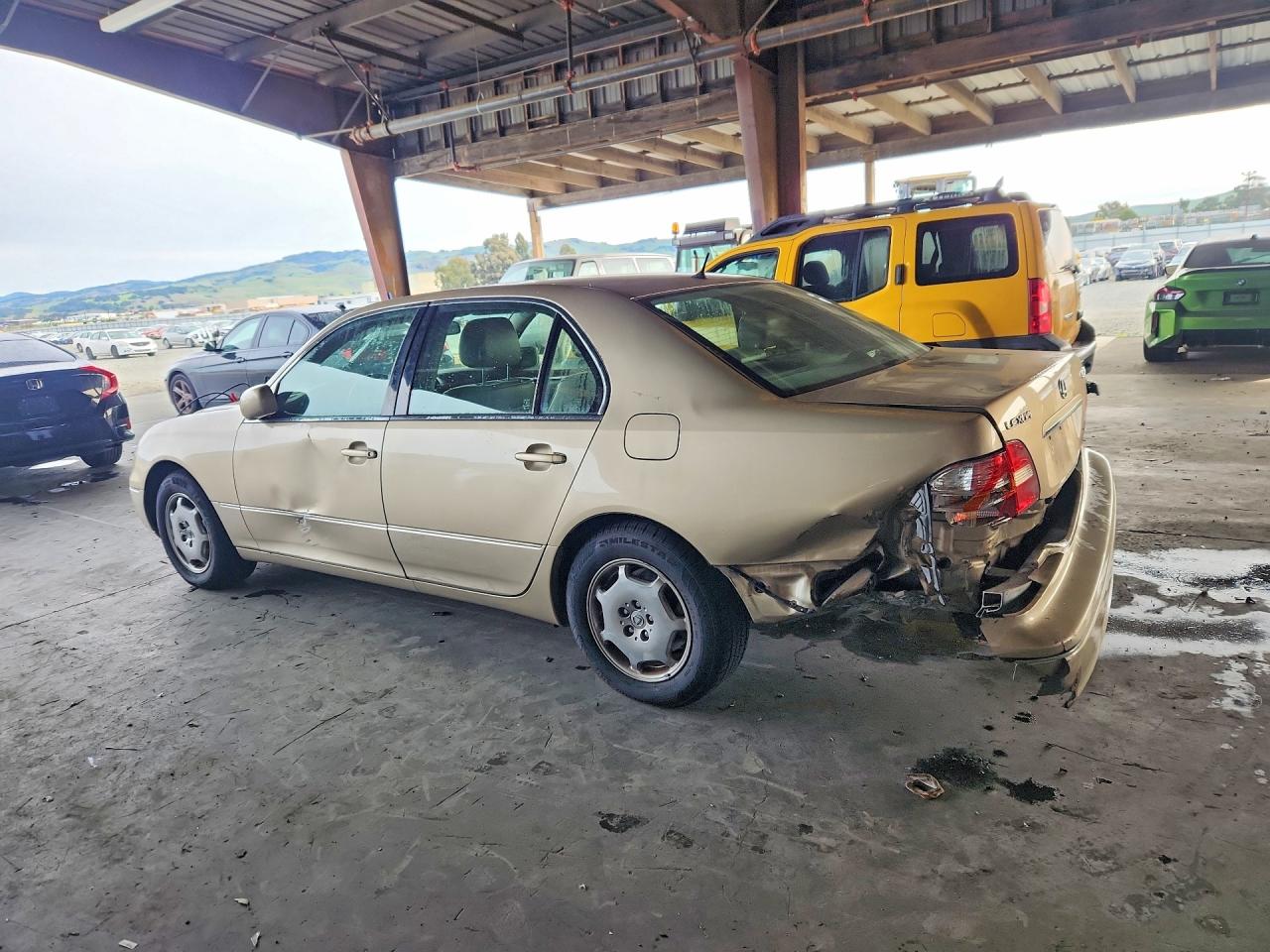 2002 Lexus Ls 430 Желто-коричневый vin: JTHBN30F720052548