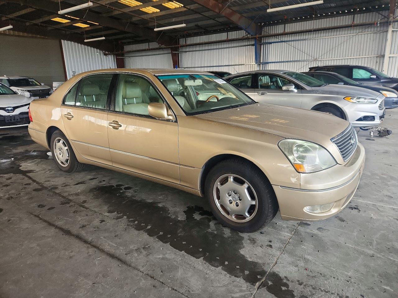 2002 Lexus Ls 430 Желто-коричневый vin: JTHBN30F720052548