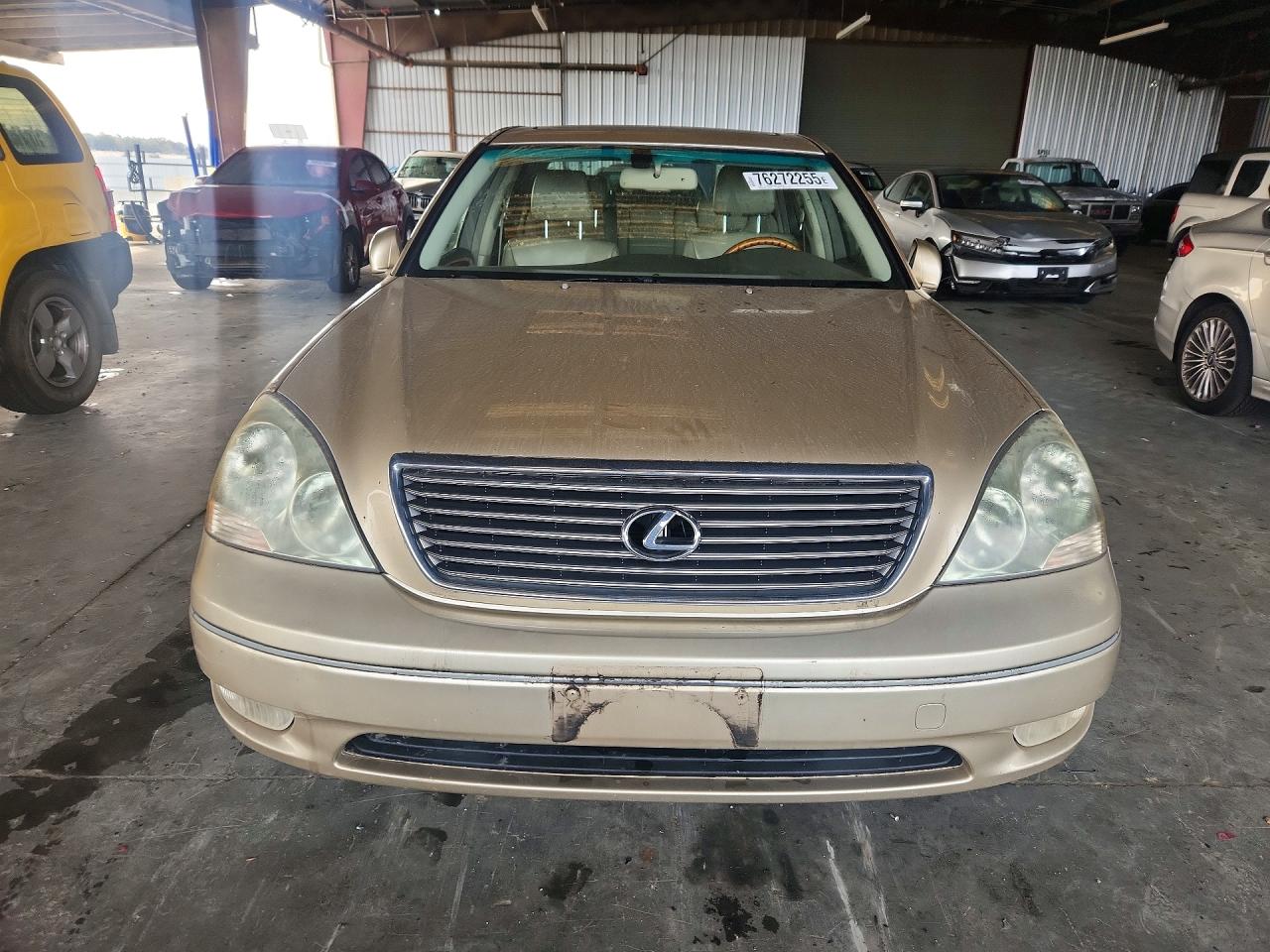 2002 Lexus Ls 430 Желто-коричневый vin: JTHBN30F720052548