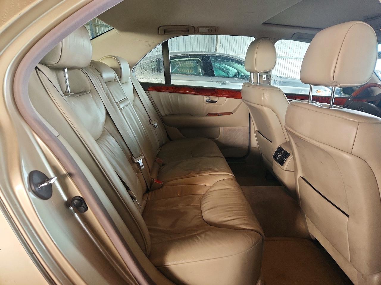 2002 Lexus Ls 430 Желто-коричневый vin: JTHBN30F720052548