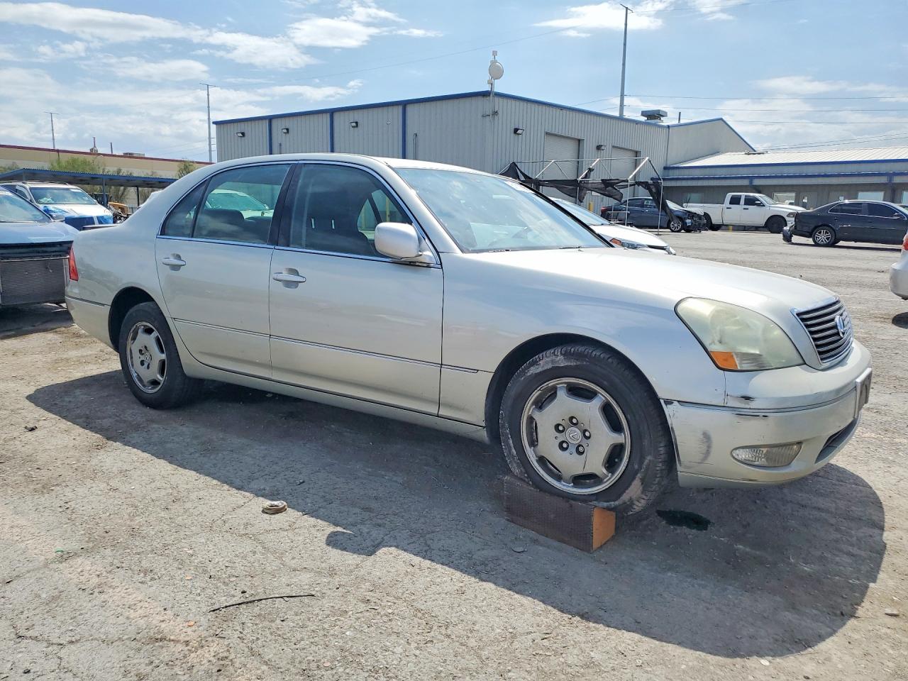 2002 Lexus Ls 430 Silver vin: JTHBN30F720054137